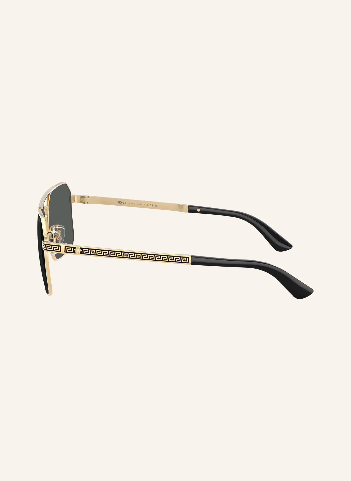 VERSACE Sonnenbrille VE2306: GOLD VERSACE/ DARK GREY