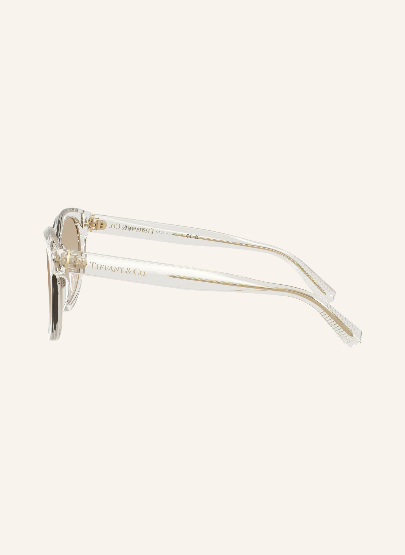 TIFFANY & Co. Ochelari de soare TF4271F: TRANSPARENT/ GRIS DESCHIS DEGRADAT