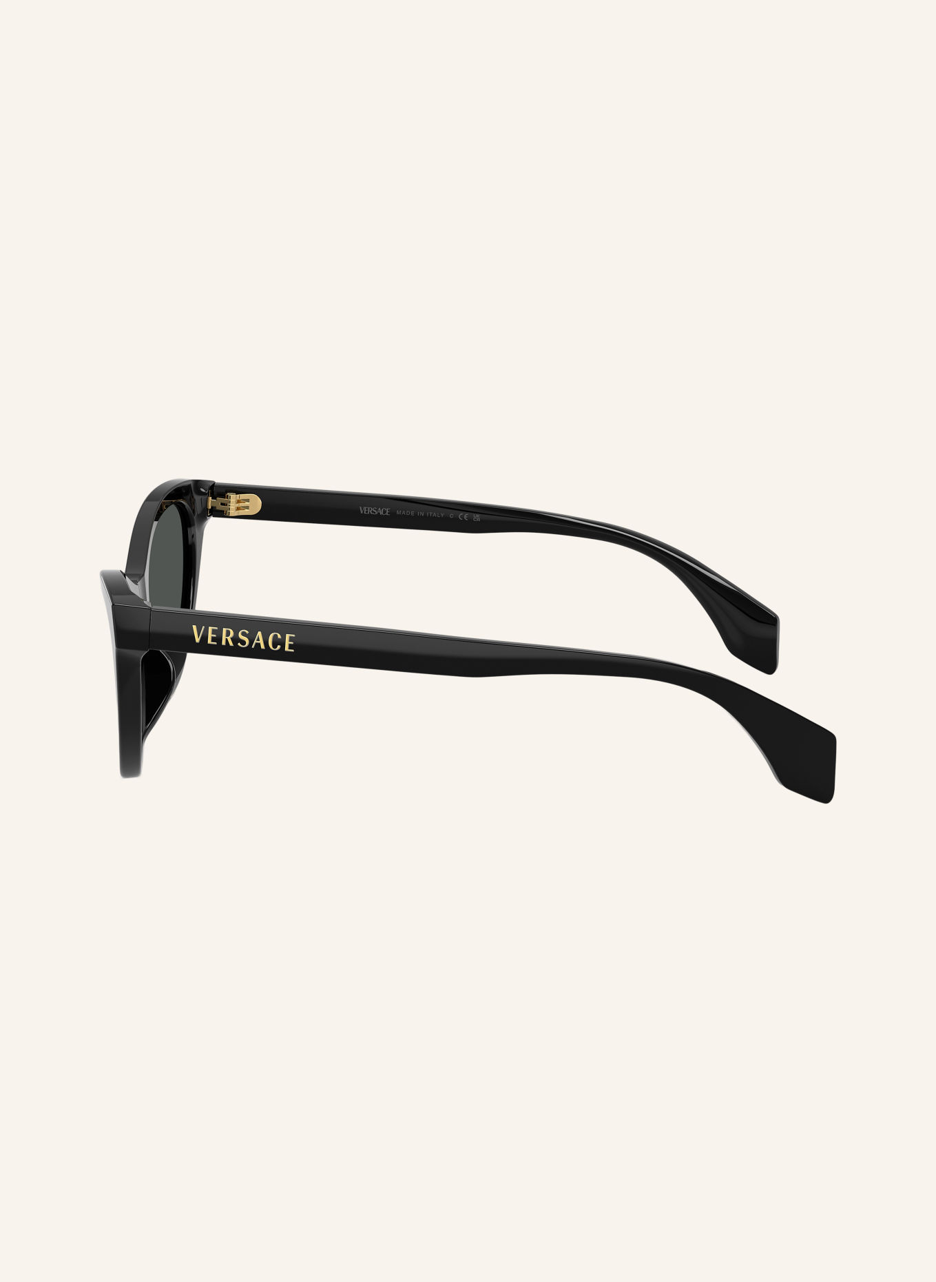 VERSACE Ochelari de soare VE4522U: NEGRU/ GRIS ÎNCHIS