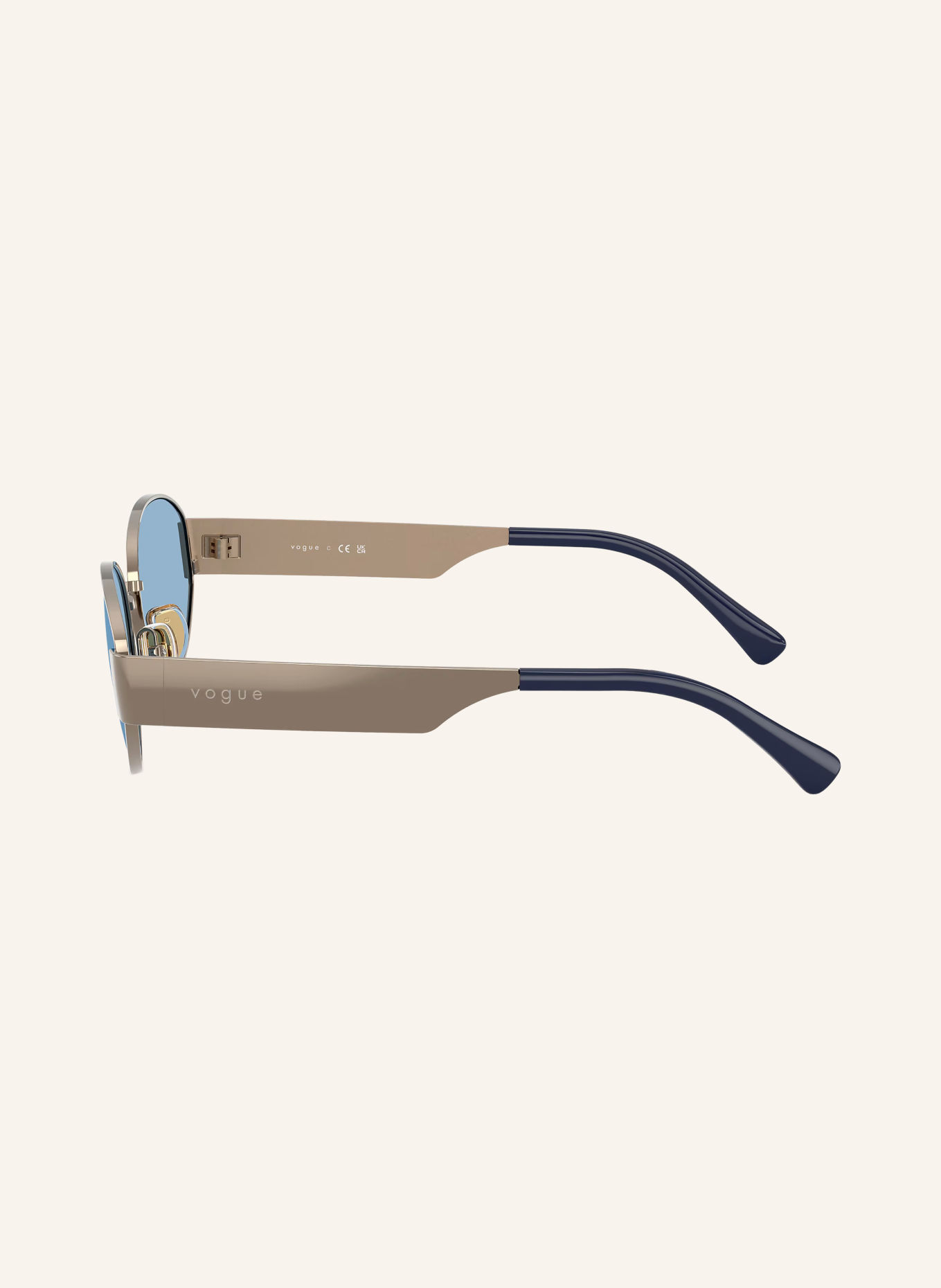 VOGUE Zonnebril VO4362S: LICHTBRUIN/BLAUW