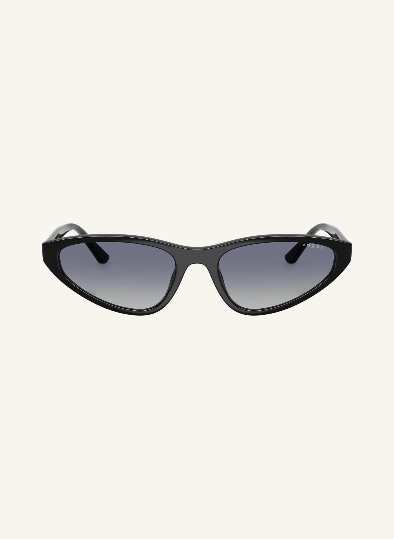 VOGUE Zonnebril VO5726SU: ZWART/GRIJS VERLOOP