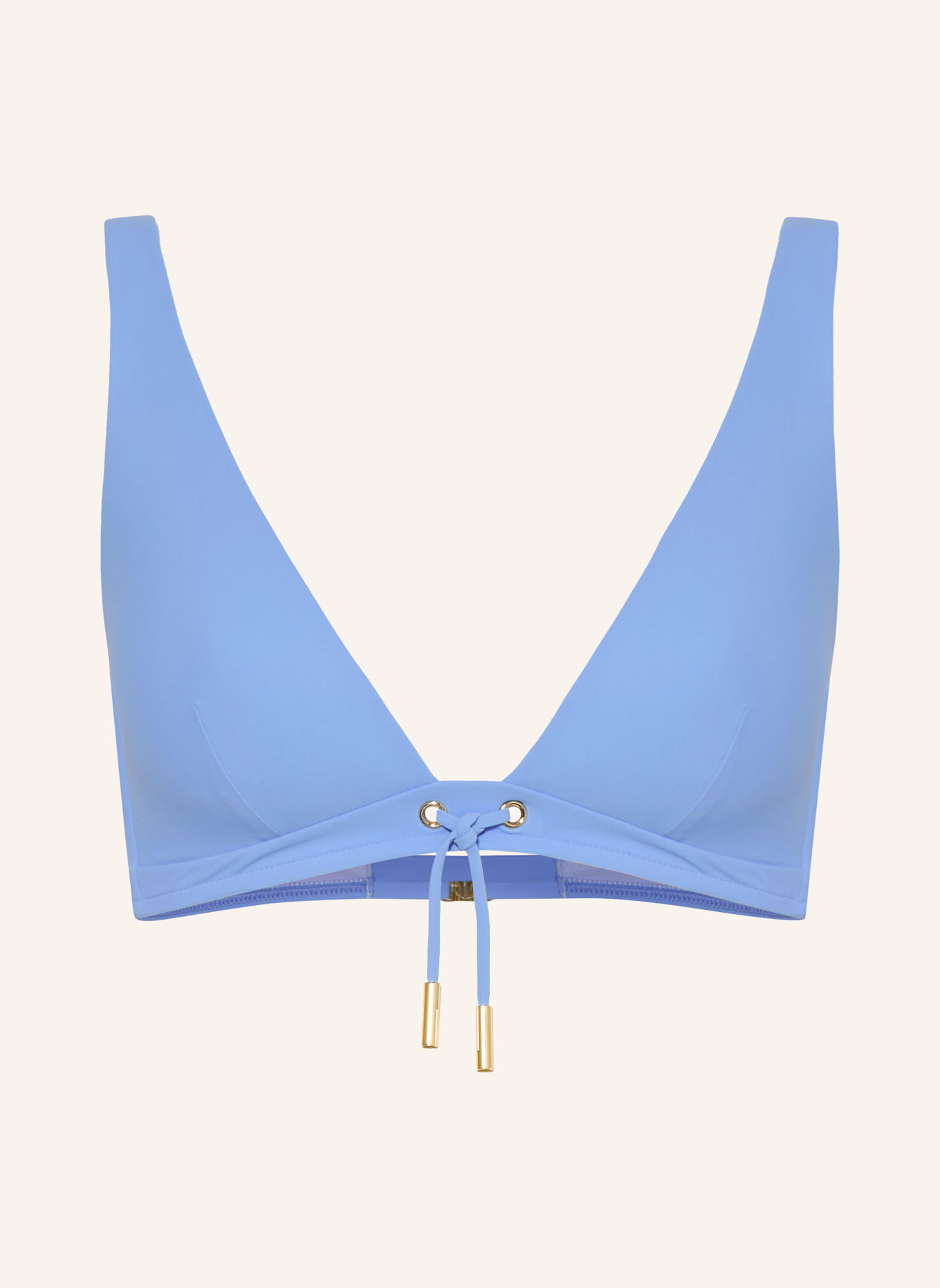 MARYAN MEHLHORN ETERNITY Bralette bikini top: LIGHT BLUE