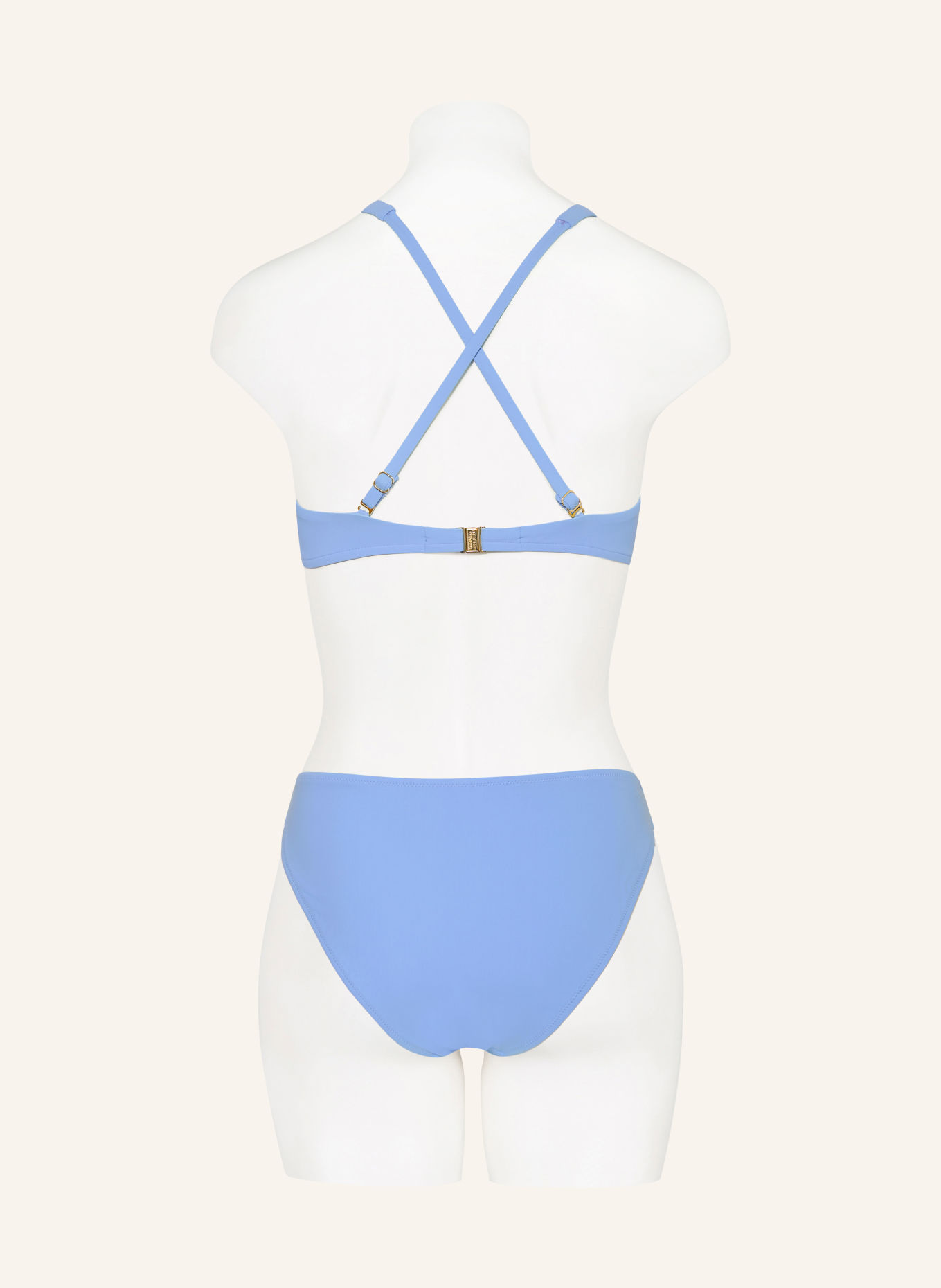 MARYAN MEHLHORN ETERNITY Bralette bikini top: LIGHT BLUE
