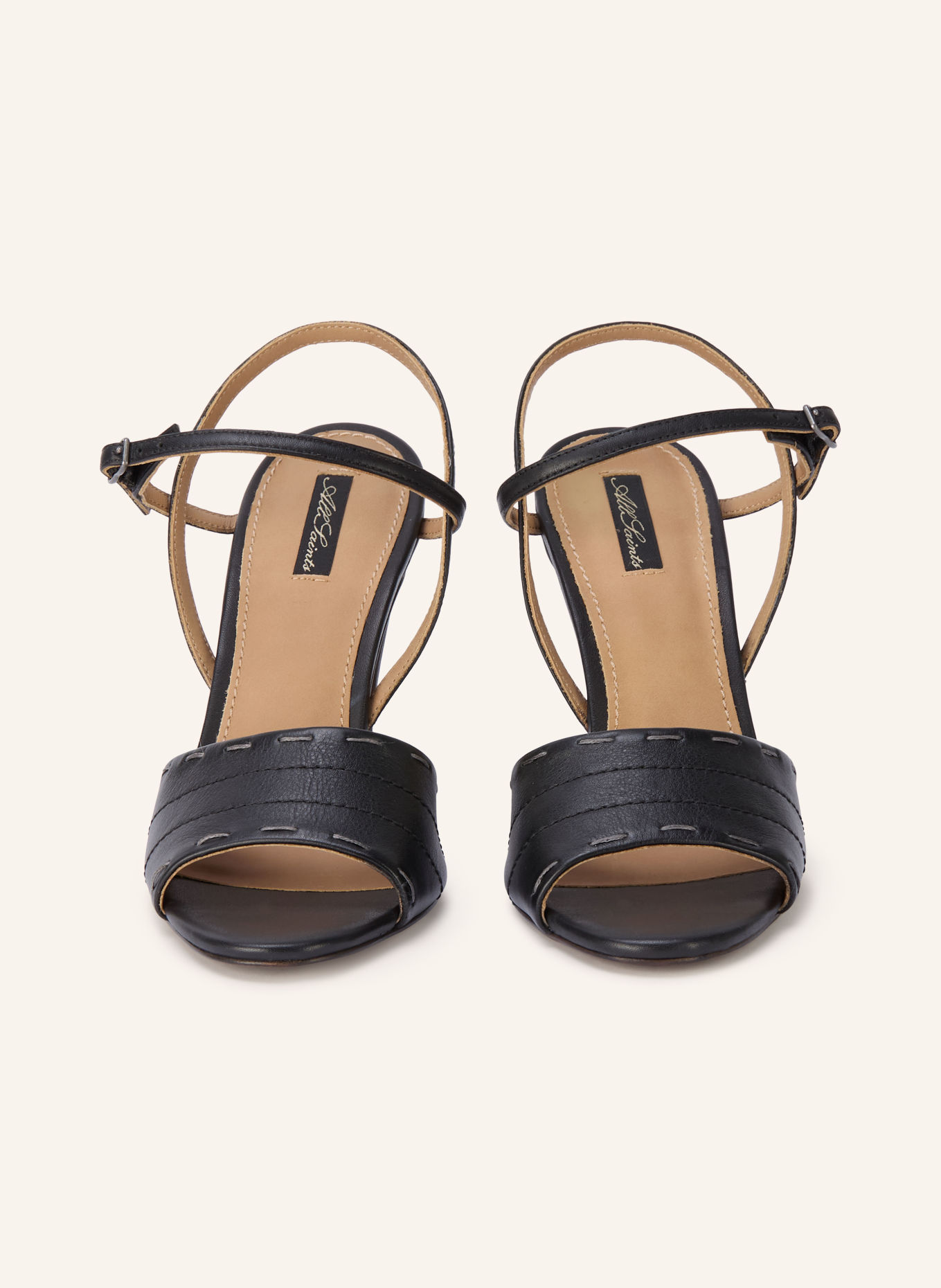 ALLSAINTS Sandaletten LILA: ZWART