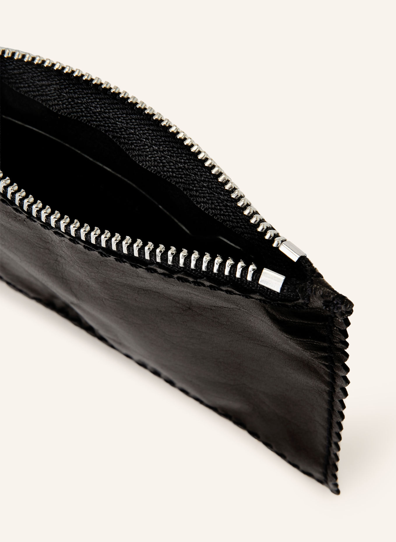 ALLSAINTS Pouch SILOH MINI: SCHWARZ / SILBER
