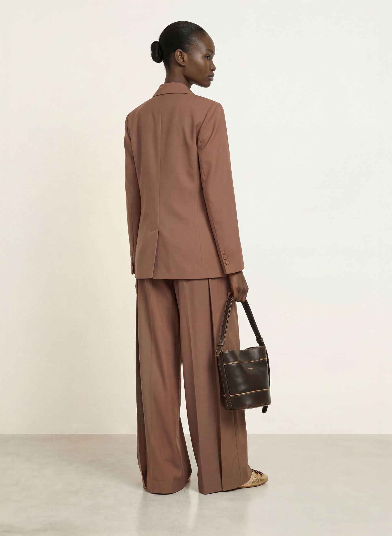 CLAUDIE PIERLOT Blazer: BRAUN