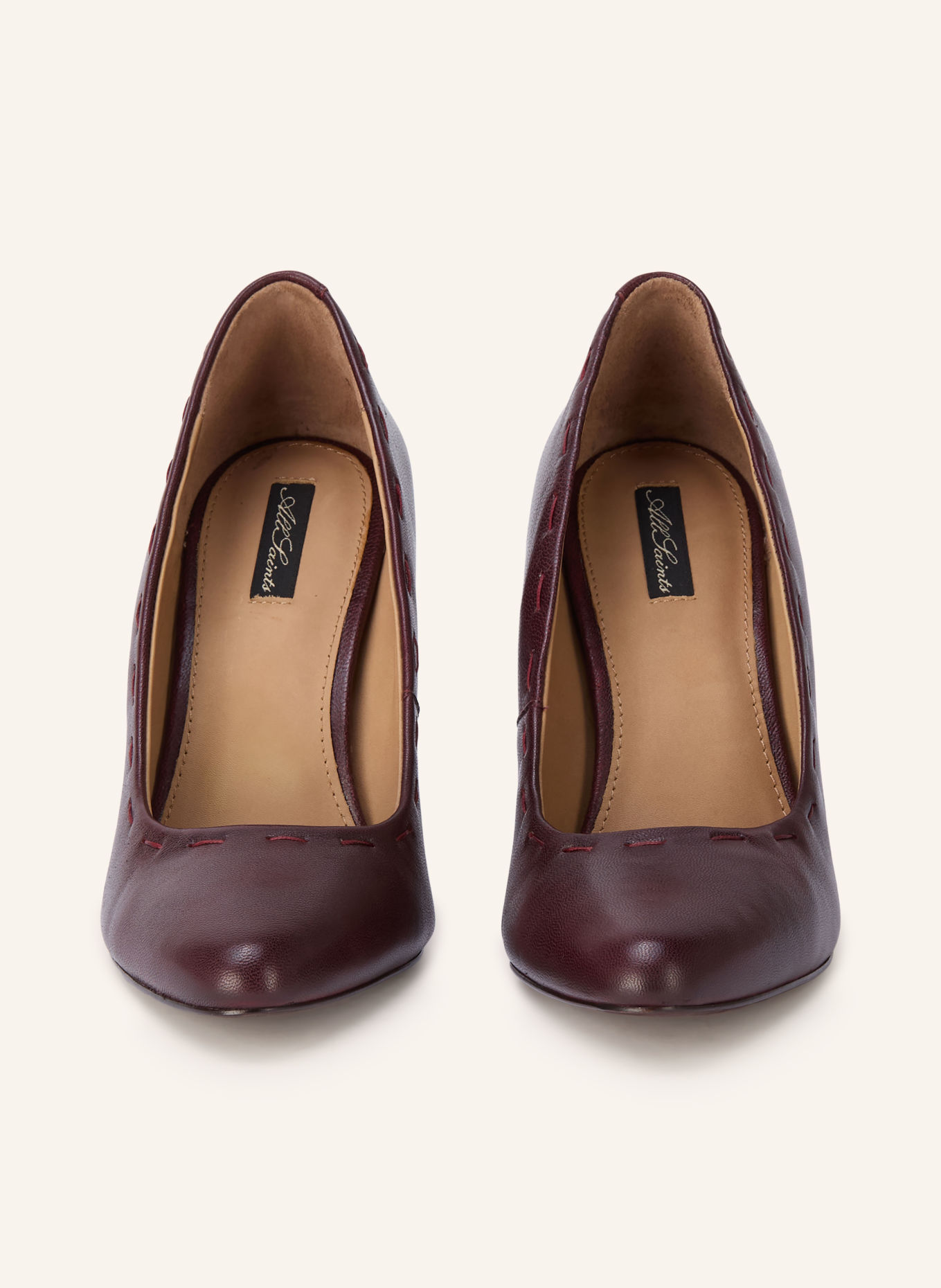ALLSAINTS Pumps ANNA: DUNKELROT
