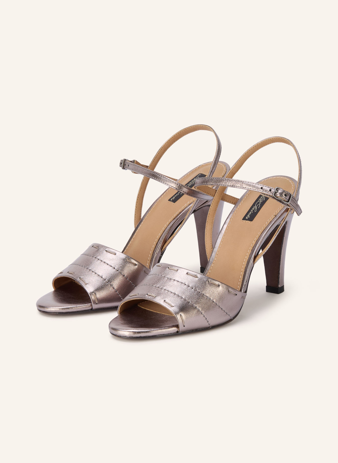 ALLSAINTS Sandaletten LILA: ZILVER