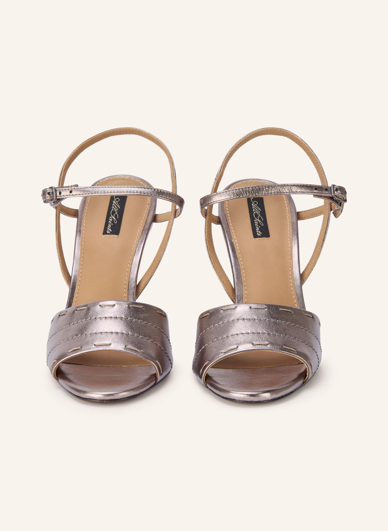 ALLSAINTS Sandaletten LILA: ZILVER