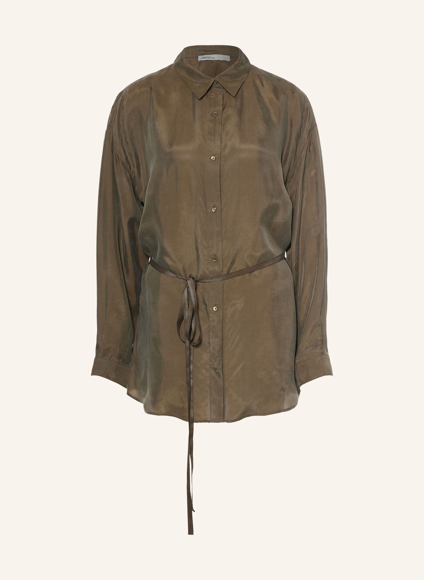 ALLSAINTS Overhemdblouse ILANA: OLIJF