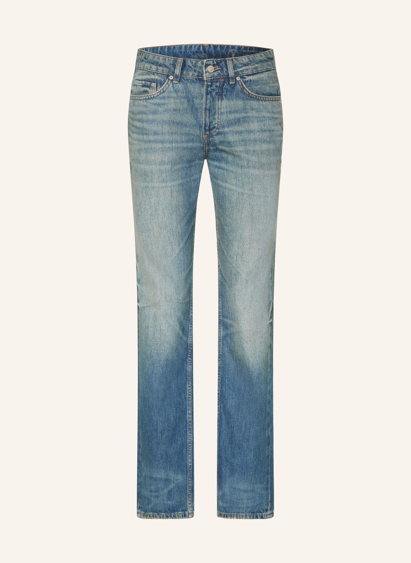 ALLSAINTS Blugi drepți NAT: 10635 TINT LIGHT INDIGO