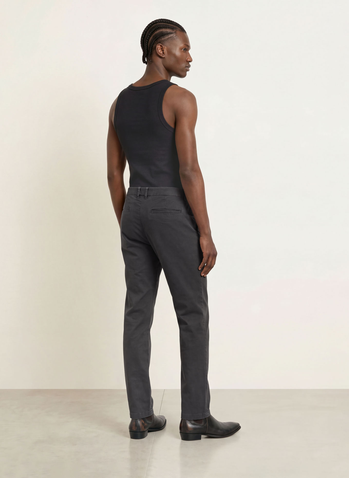 ALLSAINTS Chino HAYDON Slim Fit: DONKERGRIJS