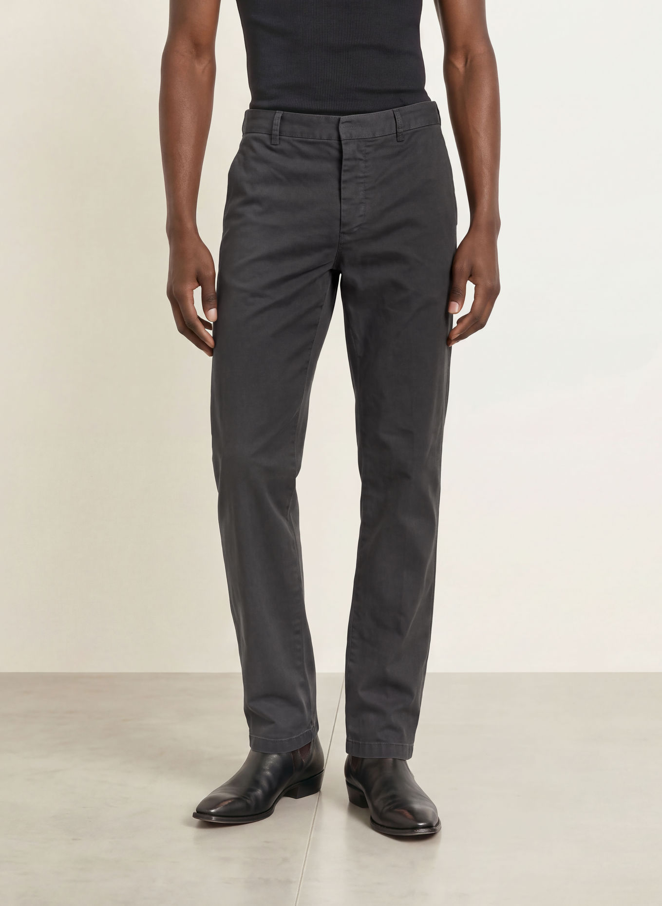 ALLSAINTS Chino HAYDON Slim Fit: DONKERGRIJS