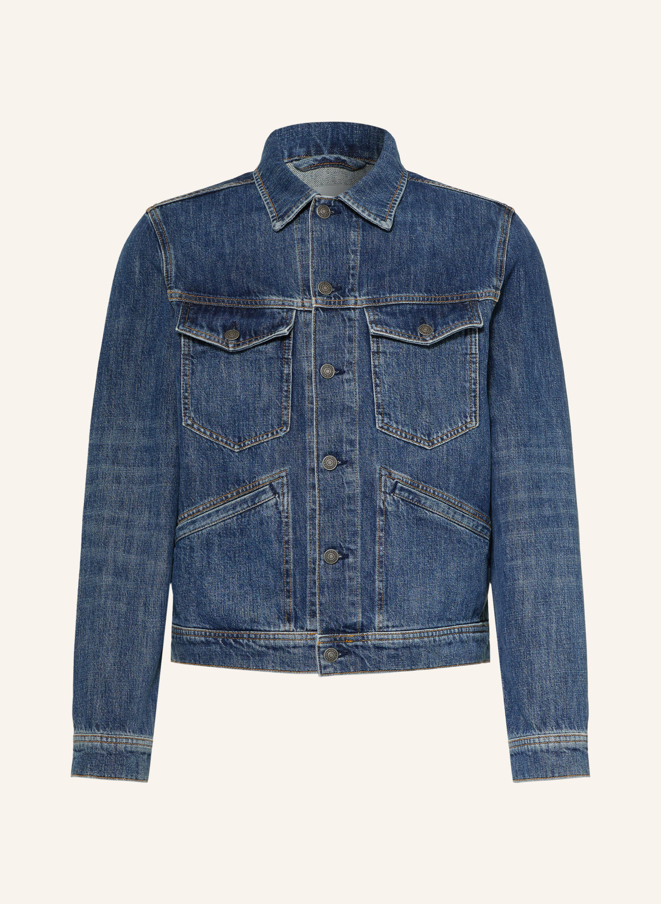 ALLSAINTS Jeansjas TRUCKER: 723 Dark Indigo
