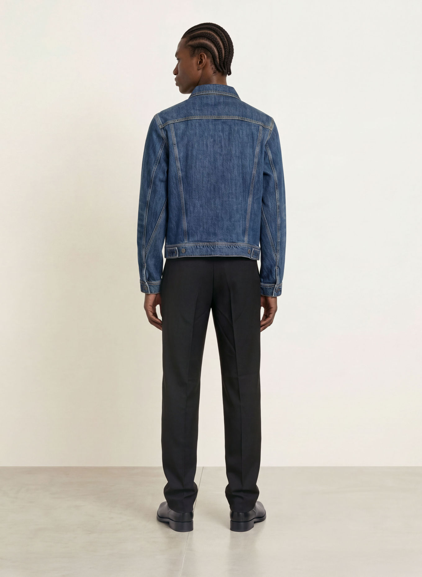 ALLSAINTS Jeansjas TRUCKER: 723 Dark Indigo