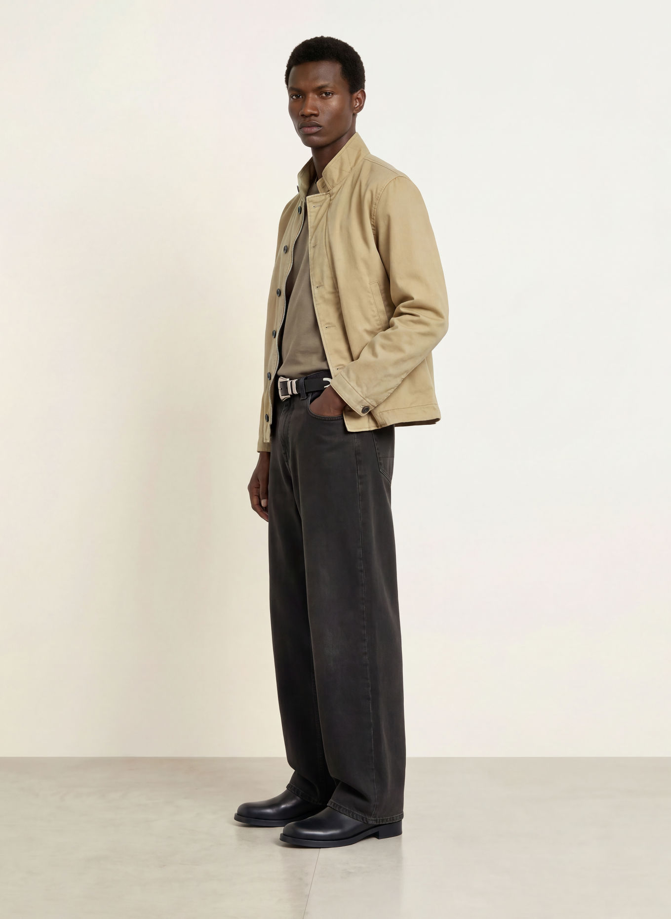 ALLSAINTS Jakke ENFIELD: KAMEL