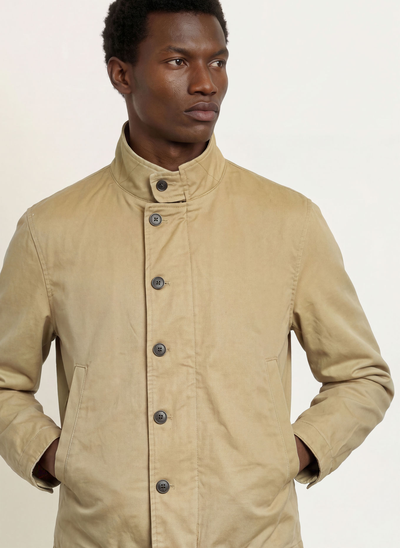 ALLSAINTS Jakke ENFIELD: KAMEL