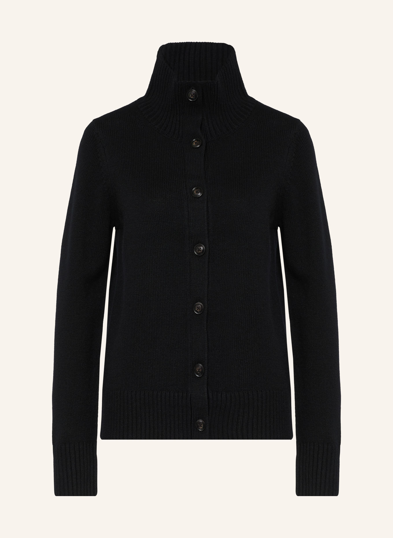 REISS Vest CHARLY: ZWART