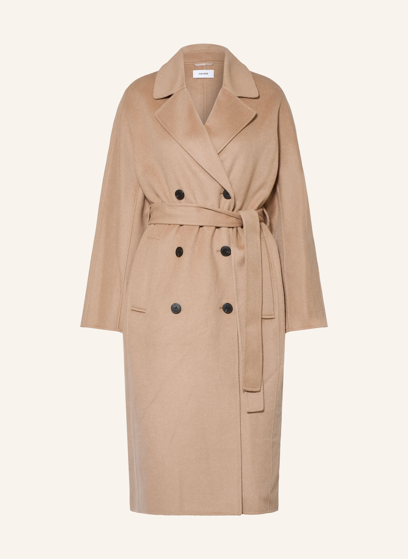 REISS Palton MARINA: CAMEL
