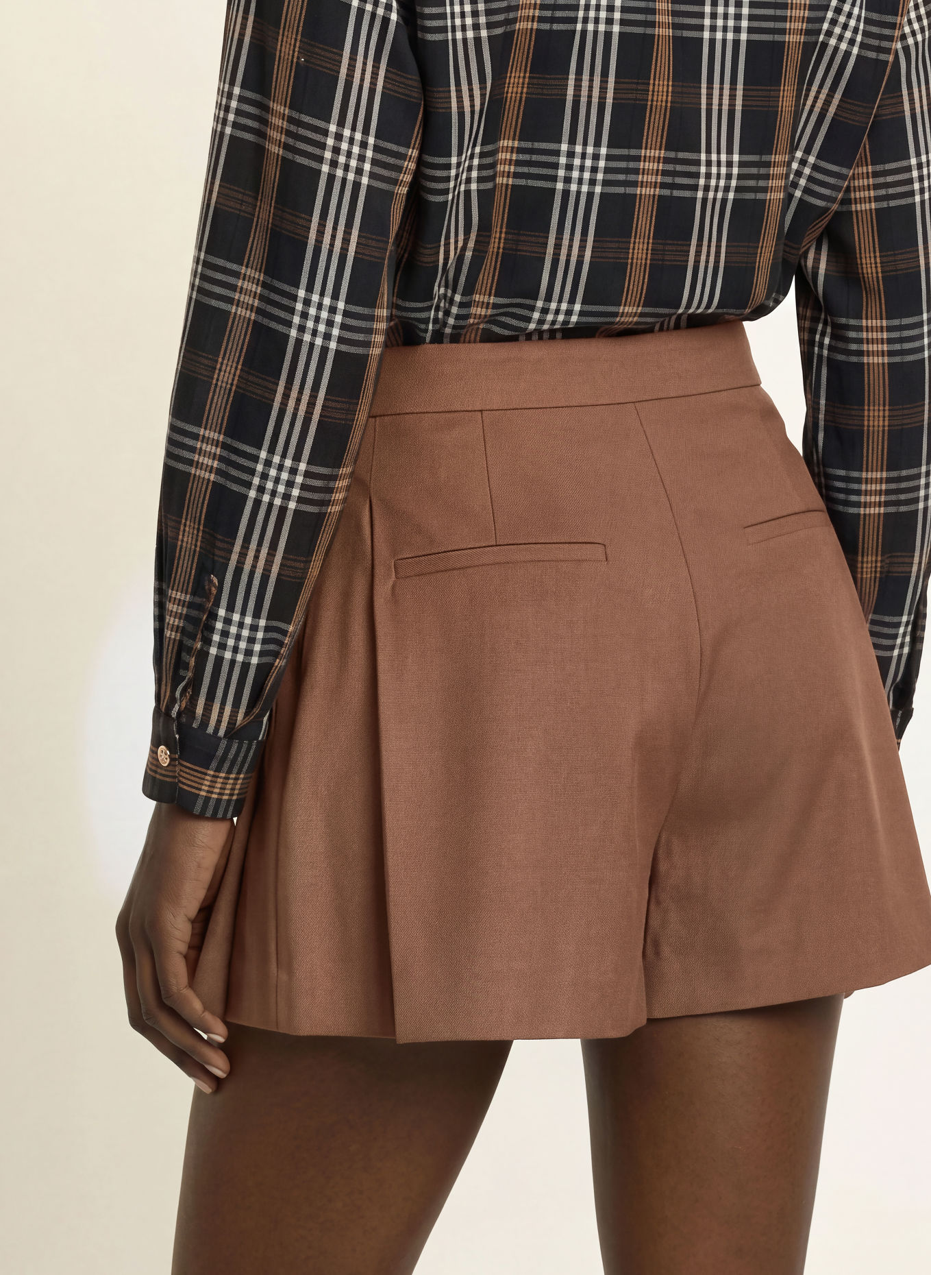 CLAUDIE PIERLOT Shorts: BRAUN