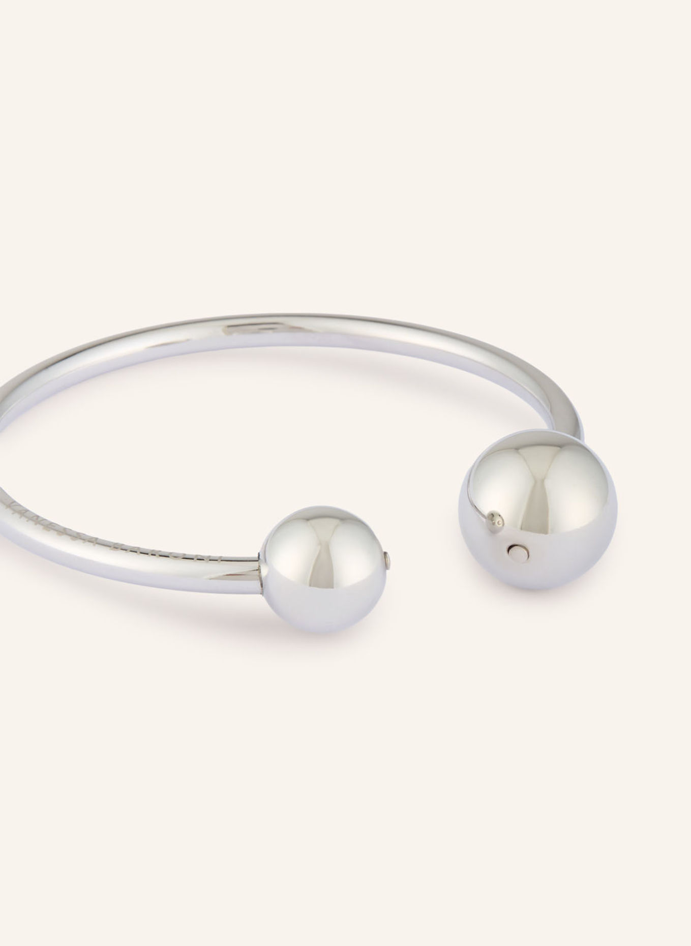 VANESSA BARONI BEADS Bangle: SILVER