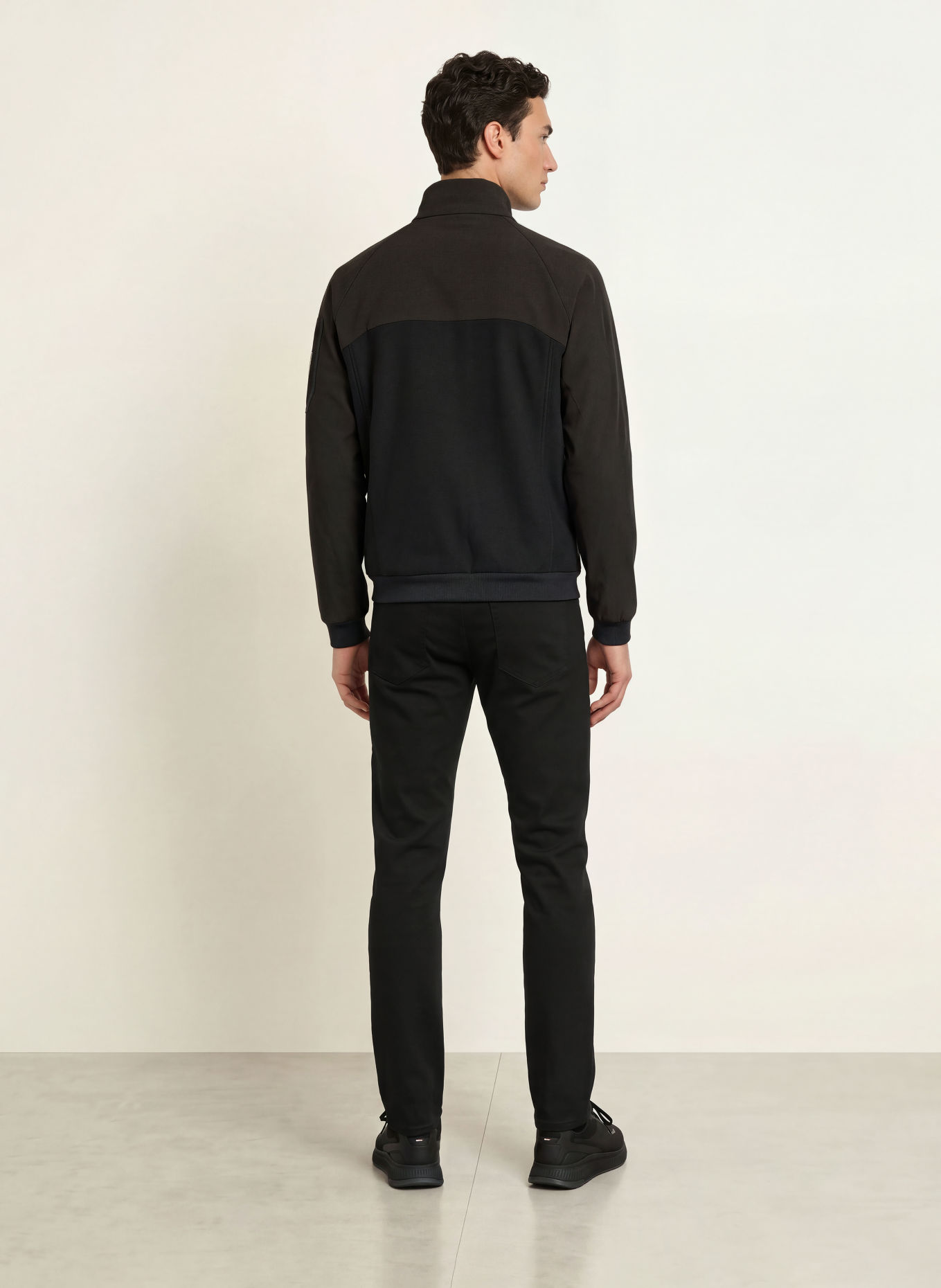 BOSS Bukser SPIRIT70 Tapered Fit: SORT