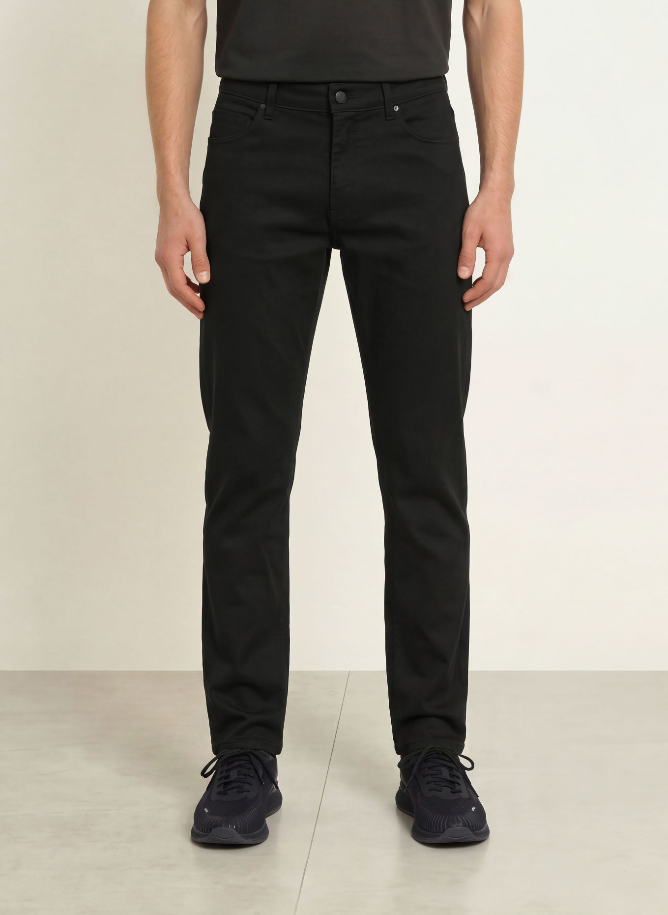 BOSS Bukser SPIRIT70 Tapered Fit: SORT