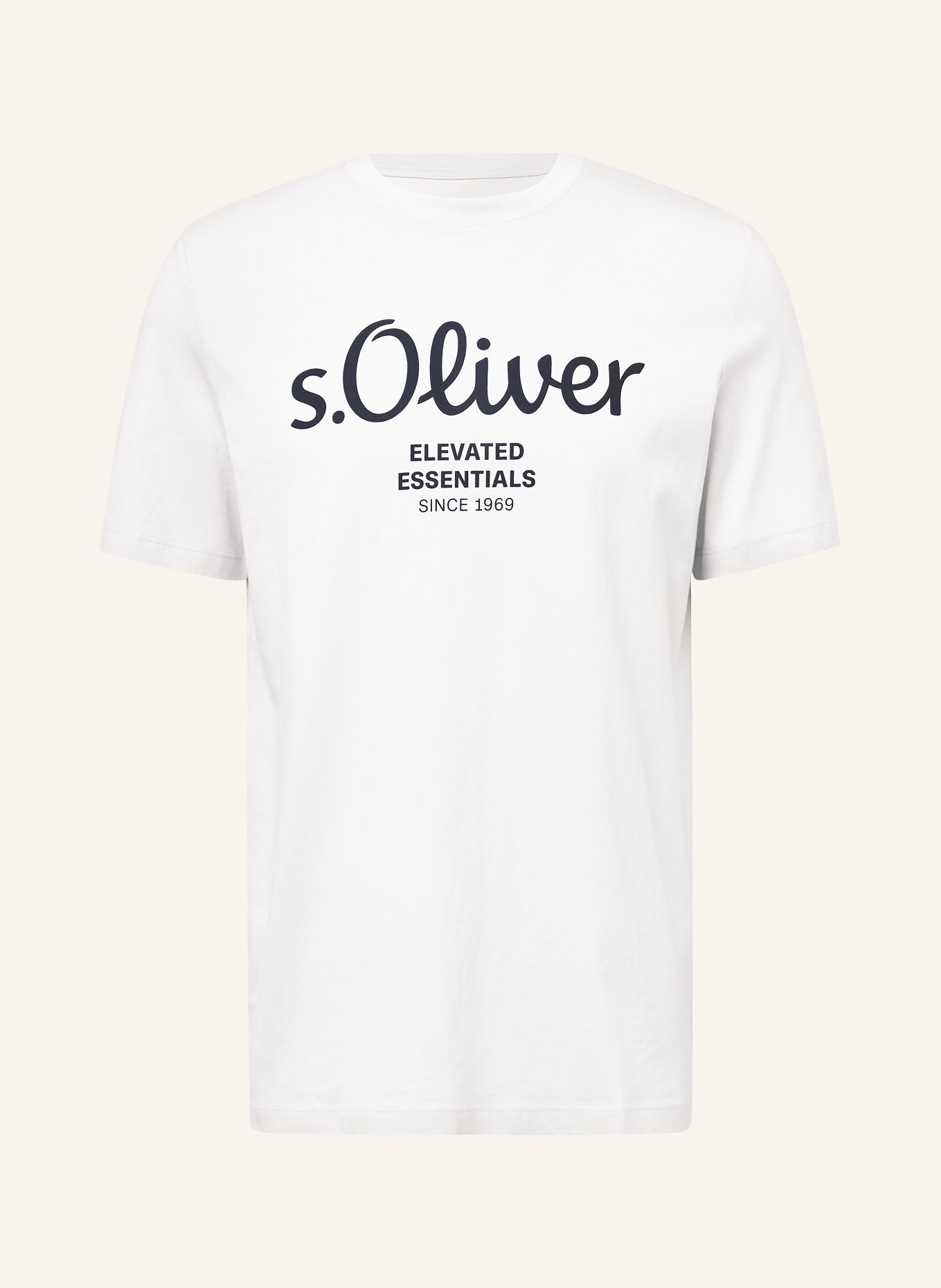 s.Oliver Oversized-Shirt: WEISS