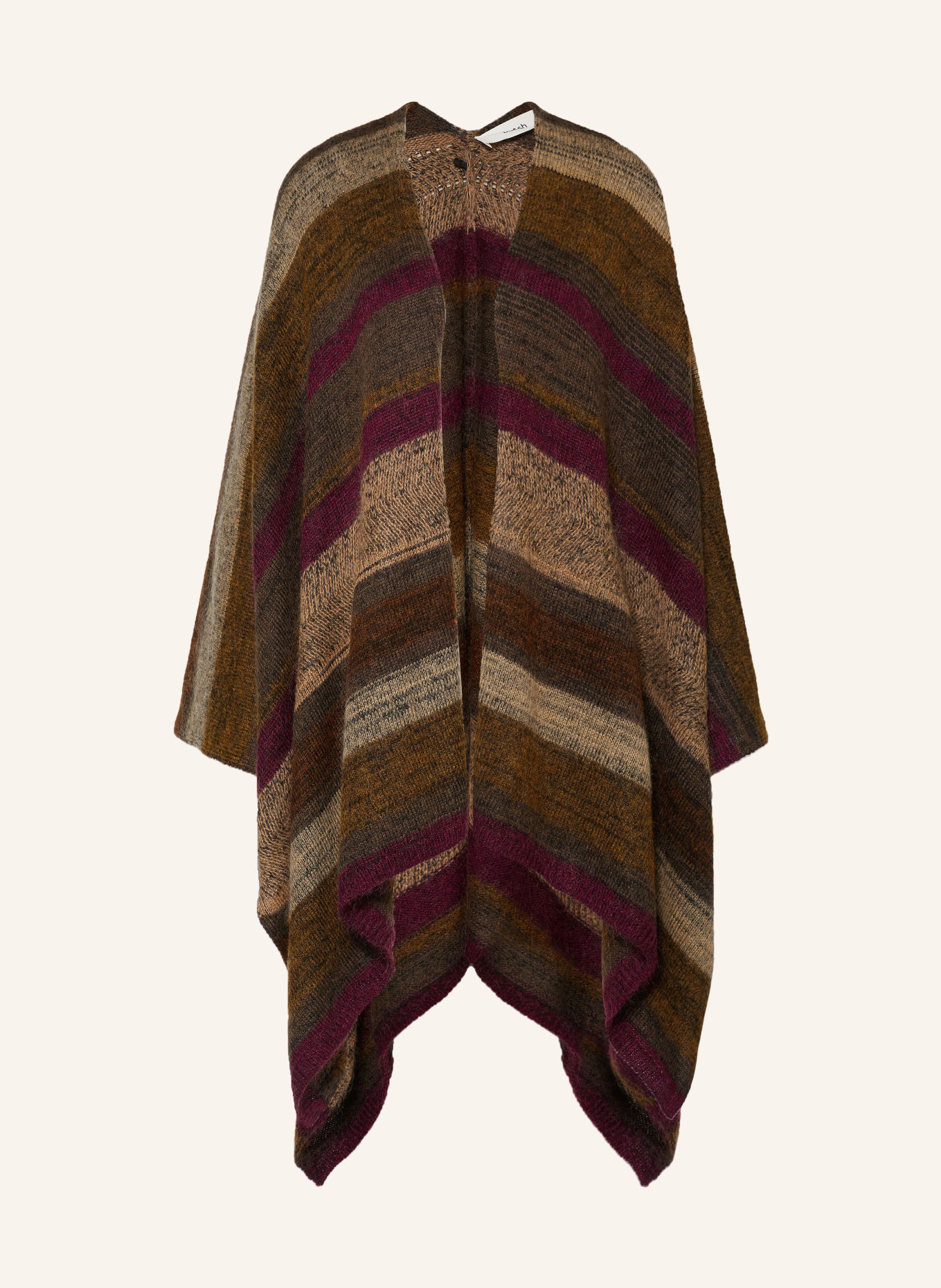 ba&sh Cape PERROS: BRAUN / BEIGE / SCHWARZ