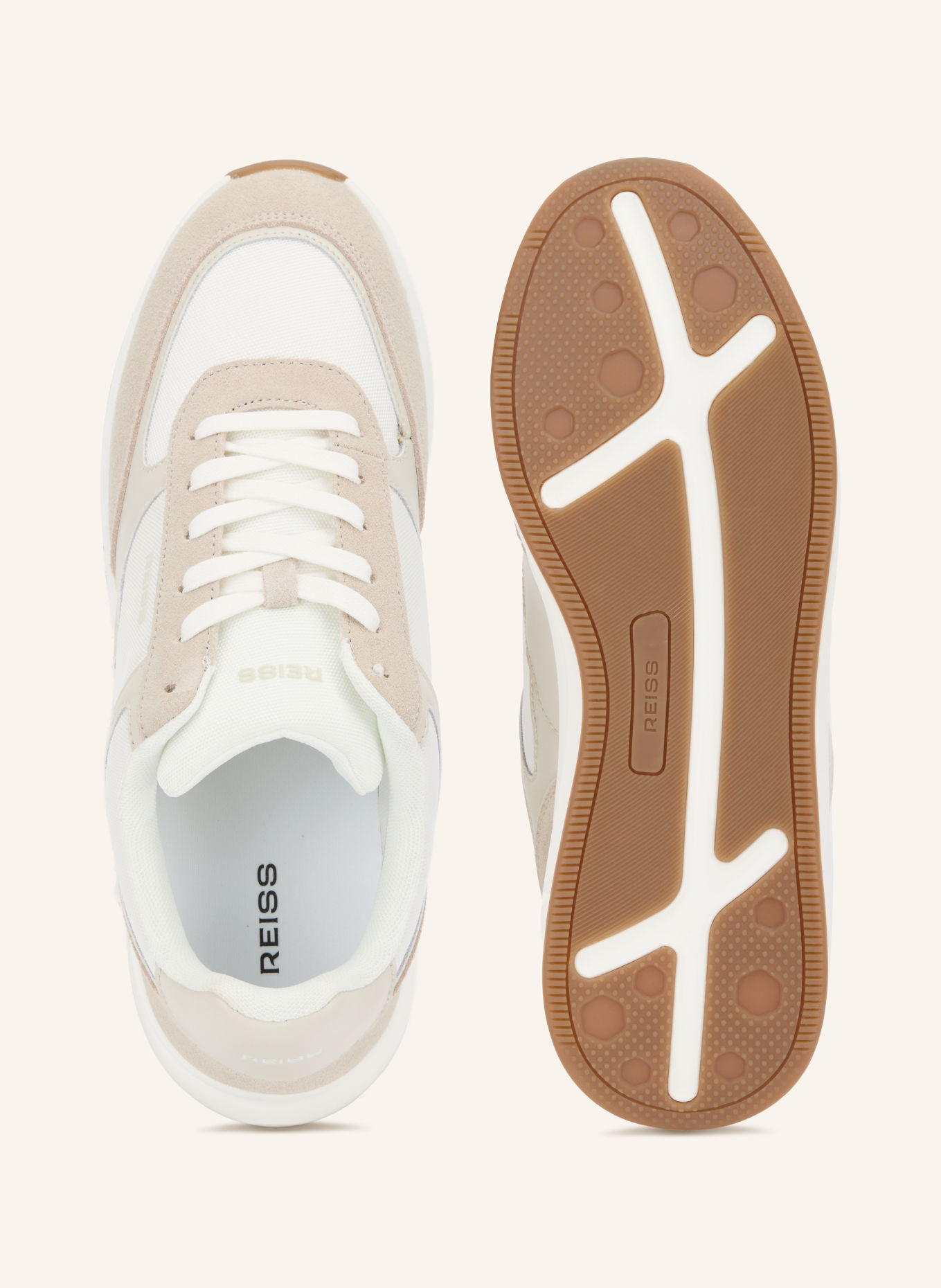 REISS Sneakers HUDSON: CREME / BEIGE