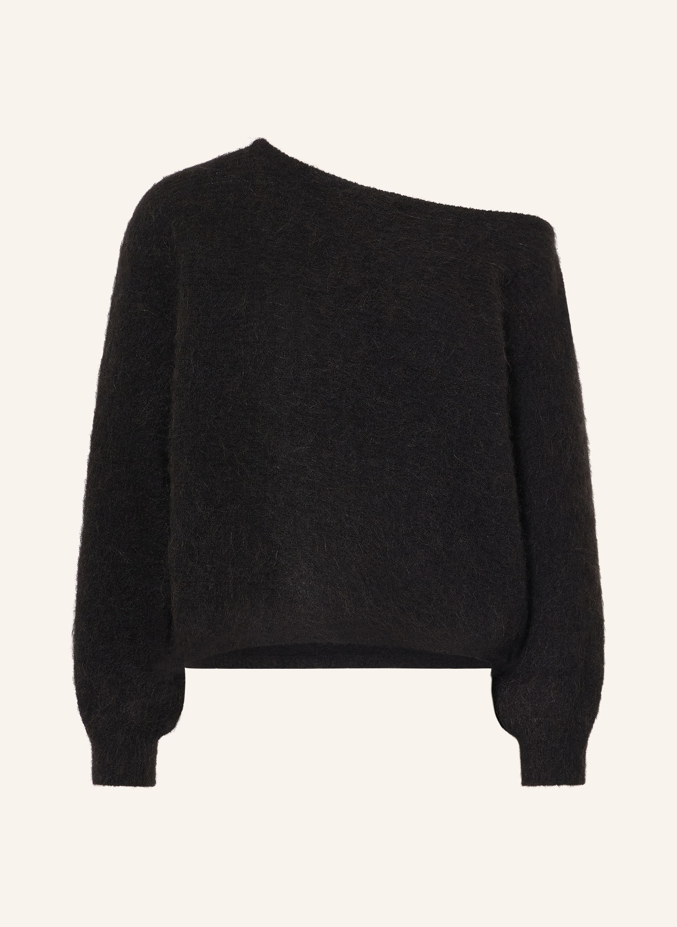 ba&sh SUELA Sweater with Alpaca: BLACK