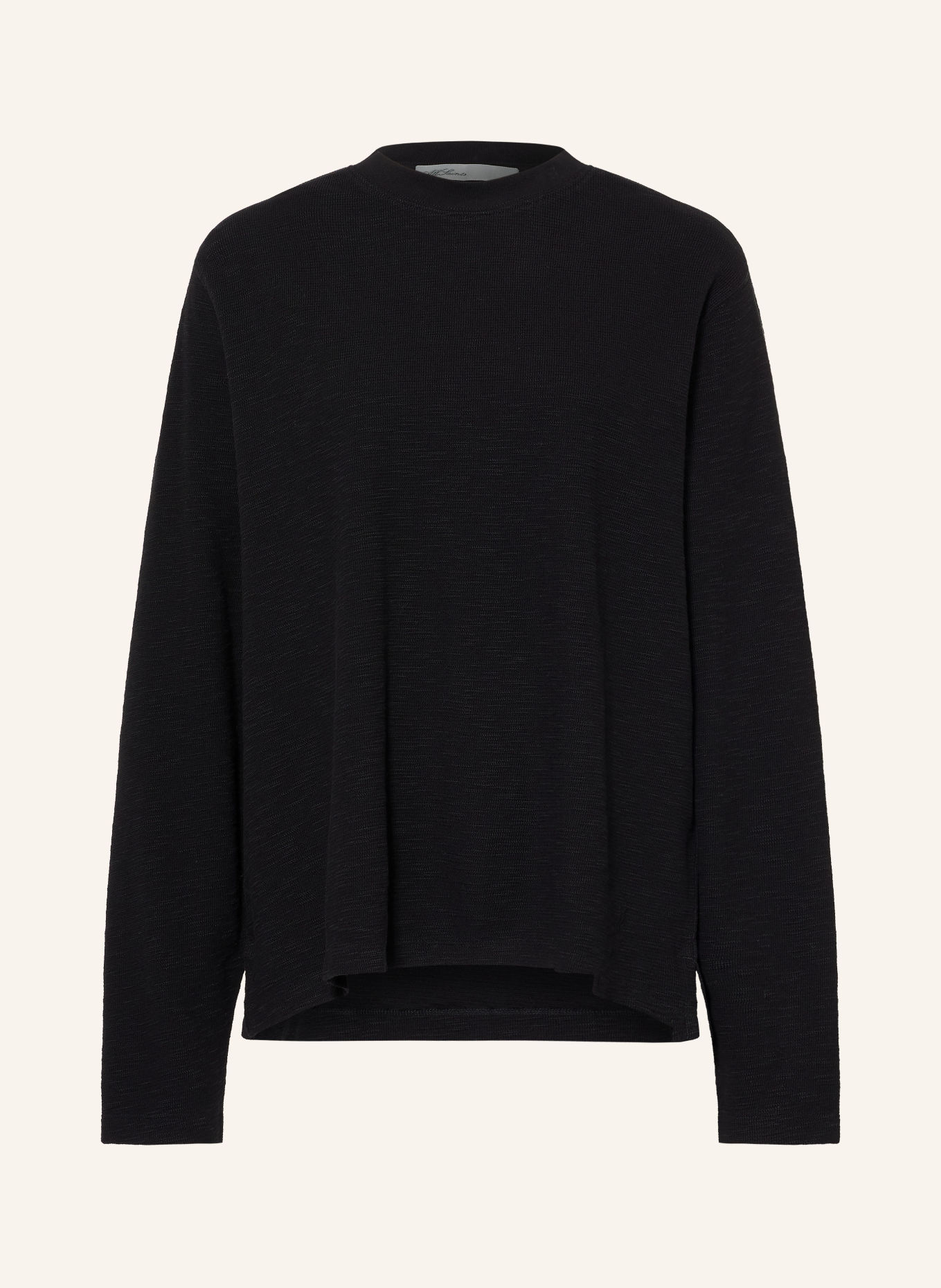 ALLSAINTS ABEL Long-sleeve shirt: BLACK