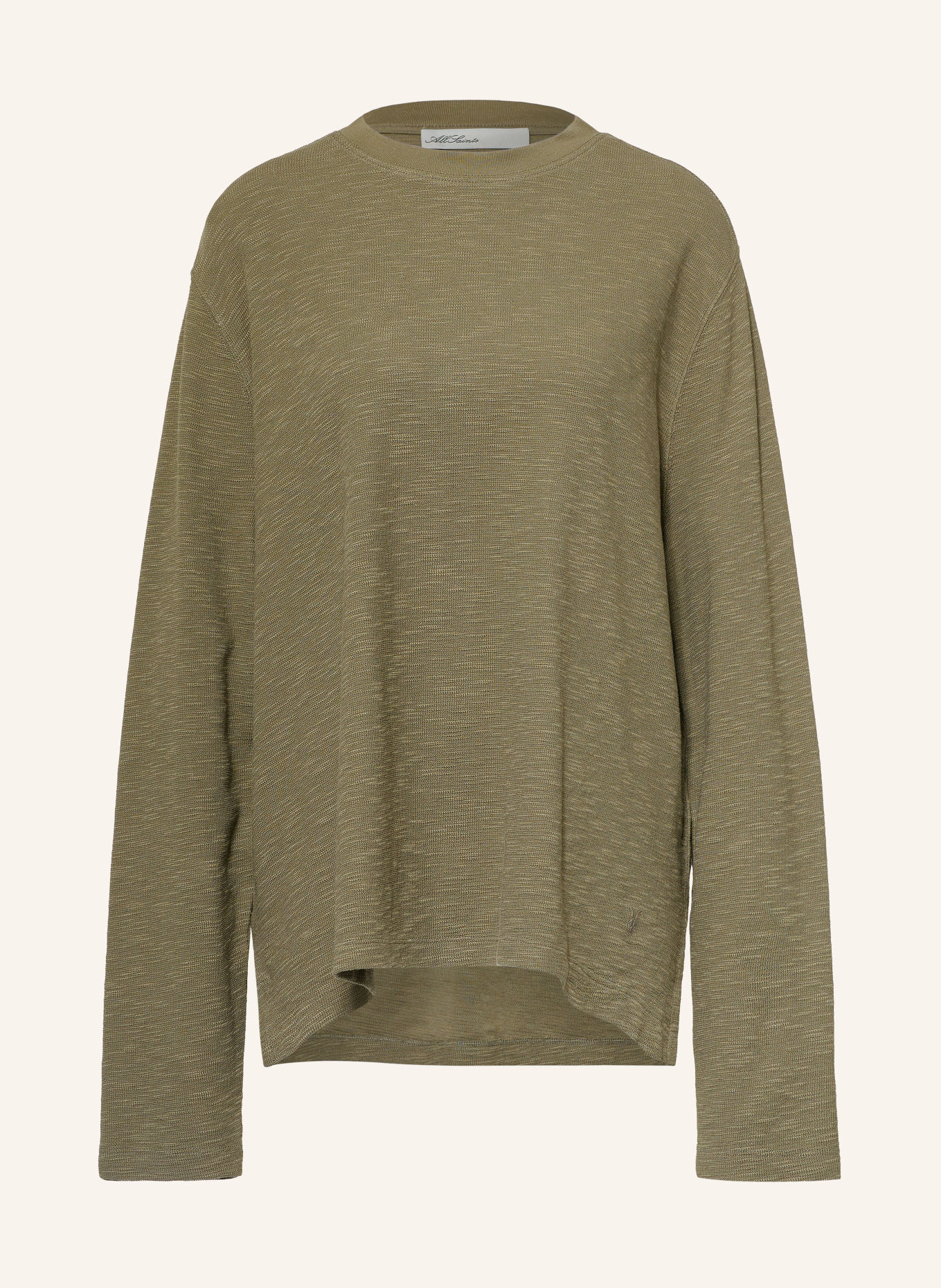 ALLSAINTS ABEL Long-sleeve shirt: KHAKI