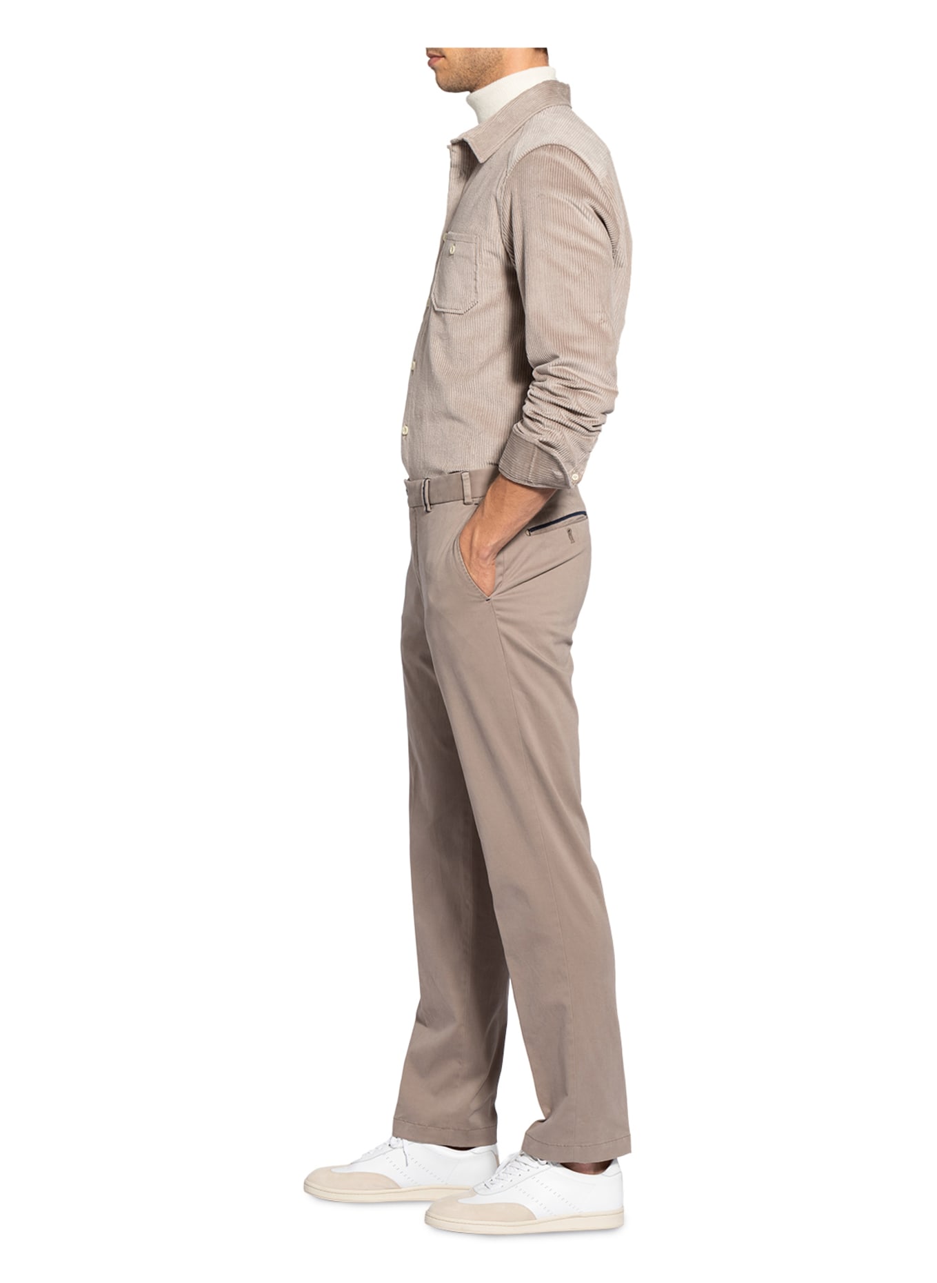 HILTL Chino PEAKER-S Regular Fit, Farbe: TAUPE (Bild 4)