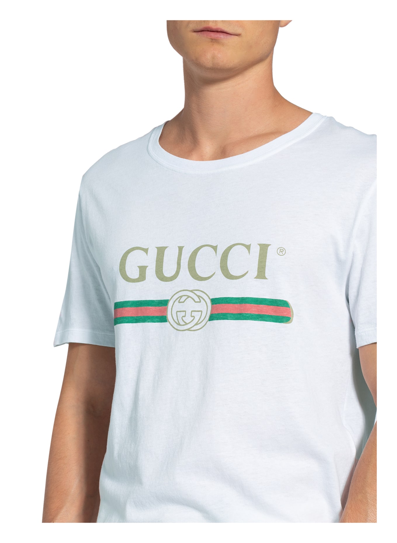 GUCCI T-shirt , Color: WHITE (Image 4)