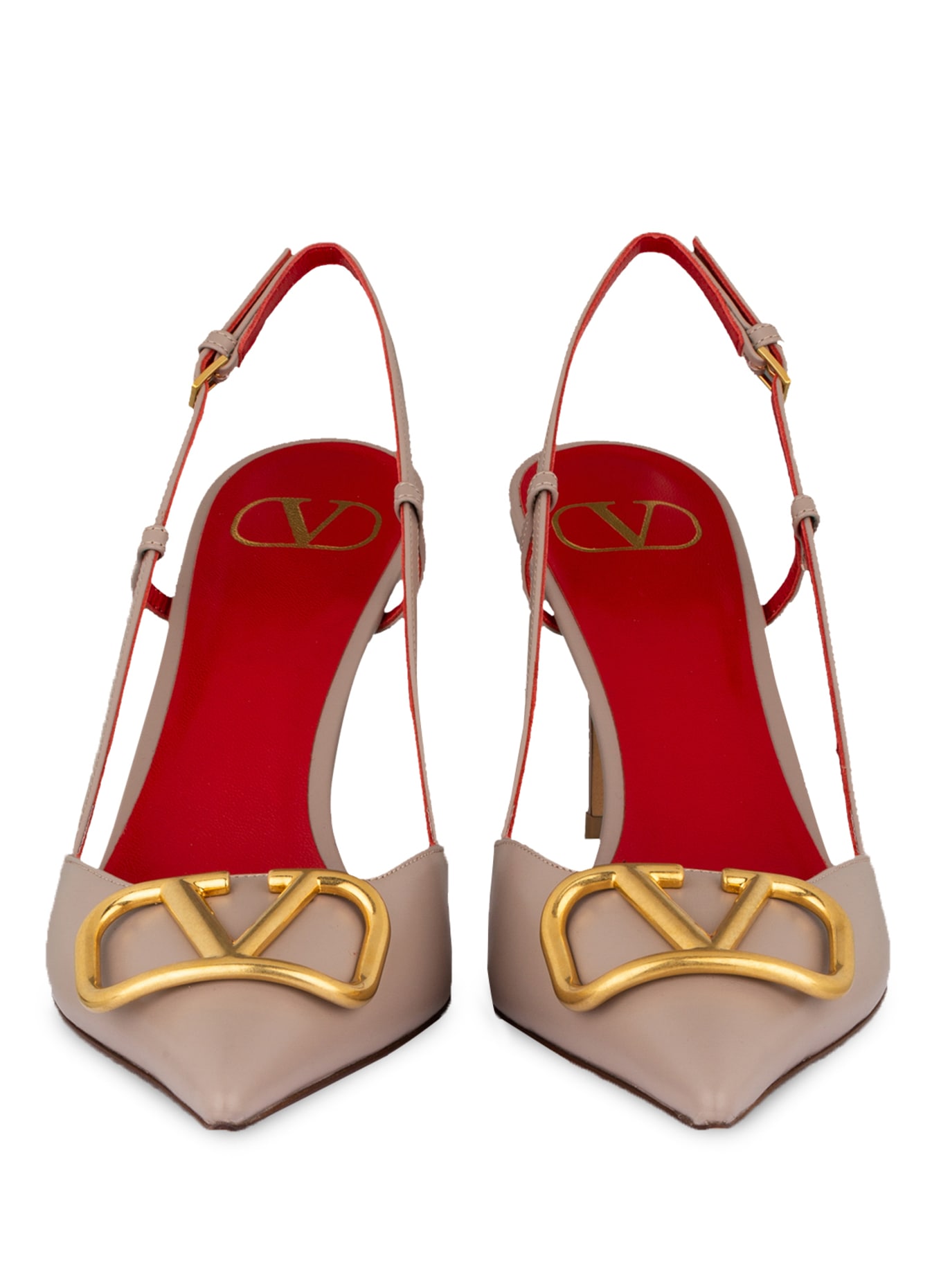 VALENTINO GARAVANI Slingback pumps VLOGO SIGNATURE: TAUPE