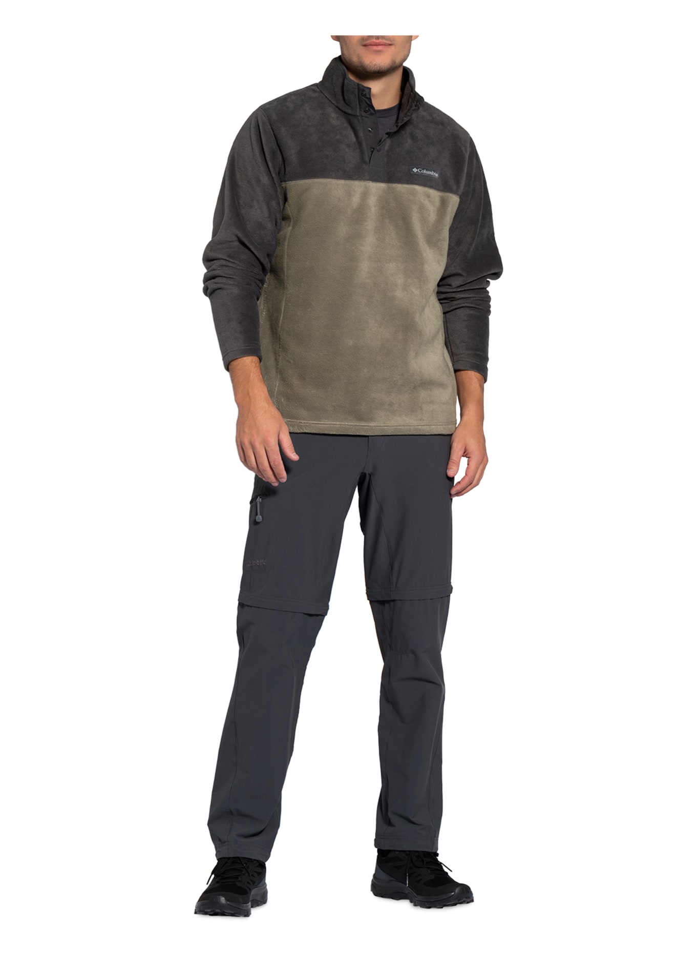 Columbia Fleece sweater STEENS MOUNTAIN™, Color: OLIVE/ DARK GRAY (Image 2)