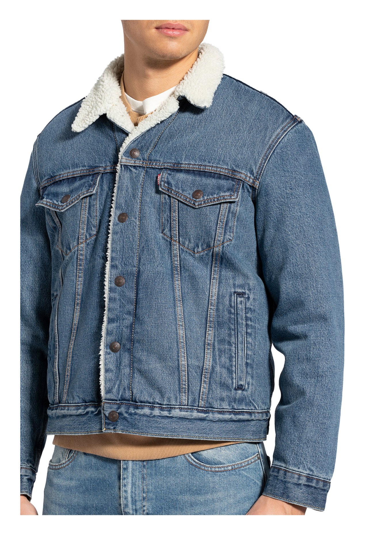 Levi's® Denim jacket , Color: BLUE (Image 4)