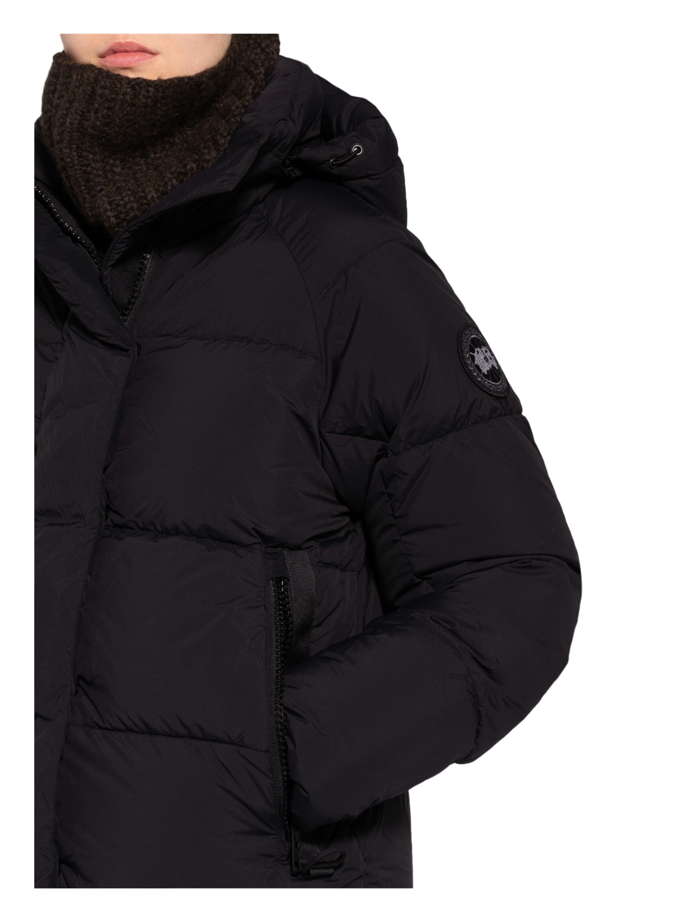 CANADA GOOSE Péřová bunda JUNCTION s odnímatelnou kapucí , Barva: ČERNÁ (Obrázek 7)