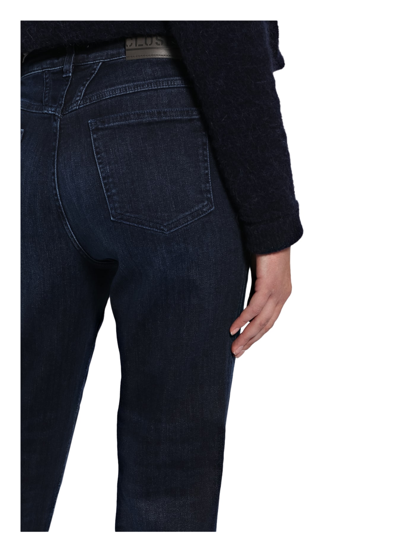 CLOSED Mom Jeans PEDAL PUSHER , Farbe: DBL DARK BLUE (Bild 5)