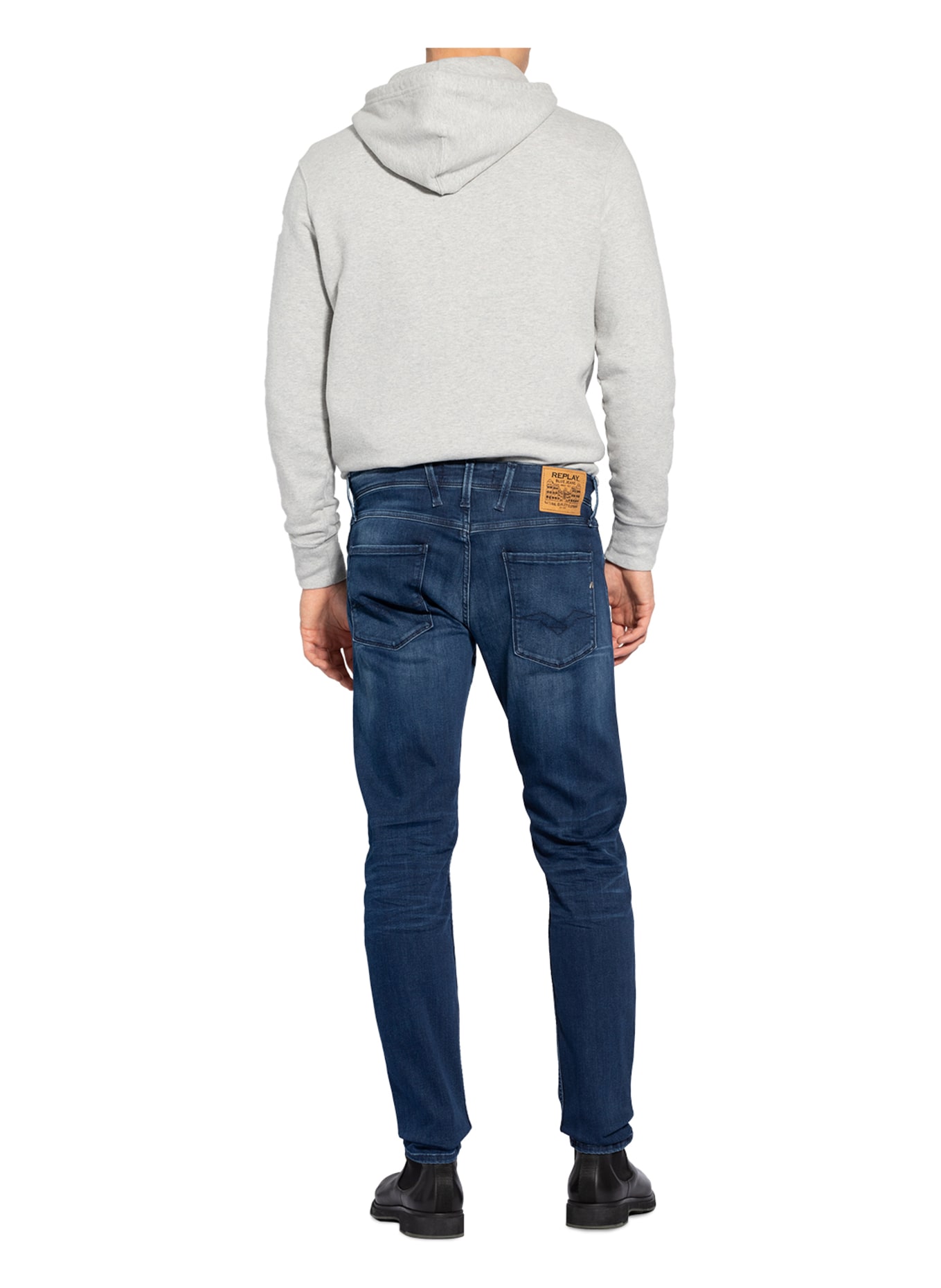 REPLAY Jeans slim fit, Color: 009 MEDIUM BLUE (Image 3)