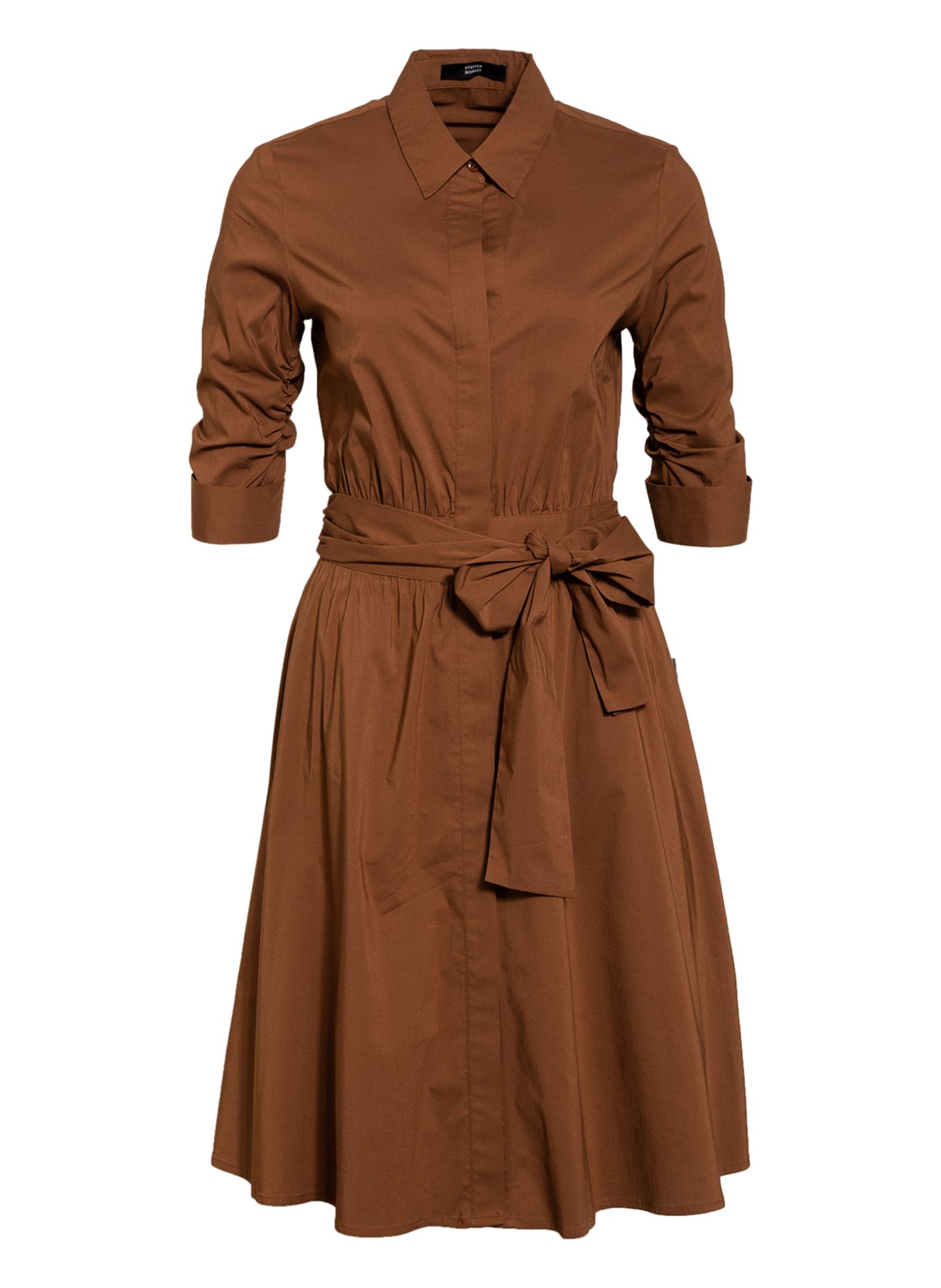 STEFFEN SCHRAUT Hemdblusenkleid: BRAUN