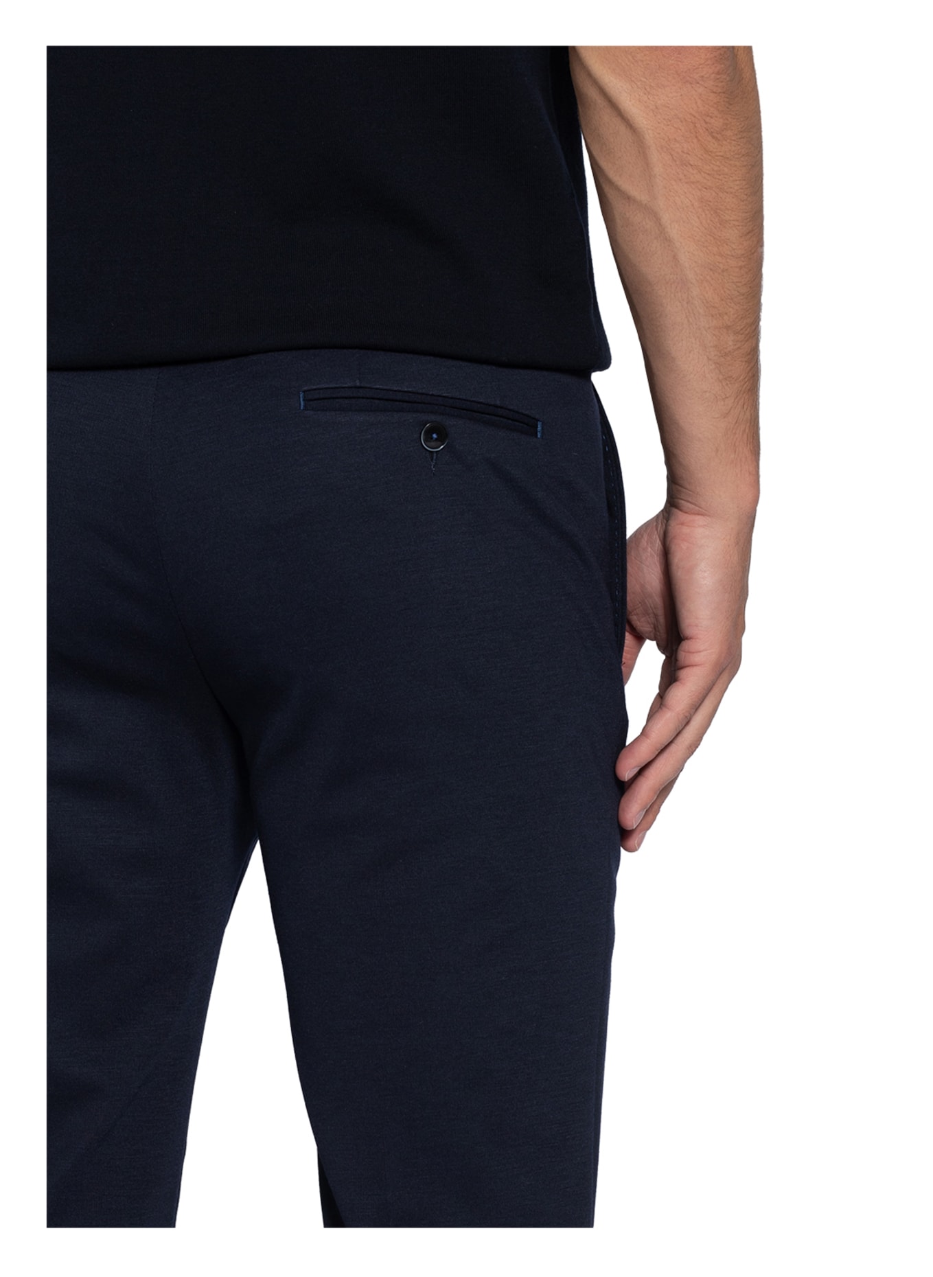 DIGEL Oblekové kalhoty SERGIO Modern Fit z žerzejového materiálu, Barva: 20 BLAU (Obrázek 6)