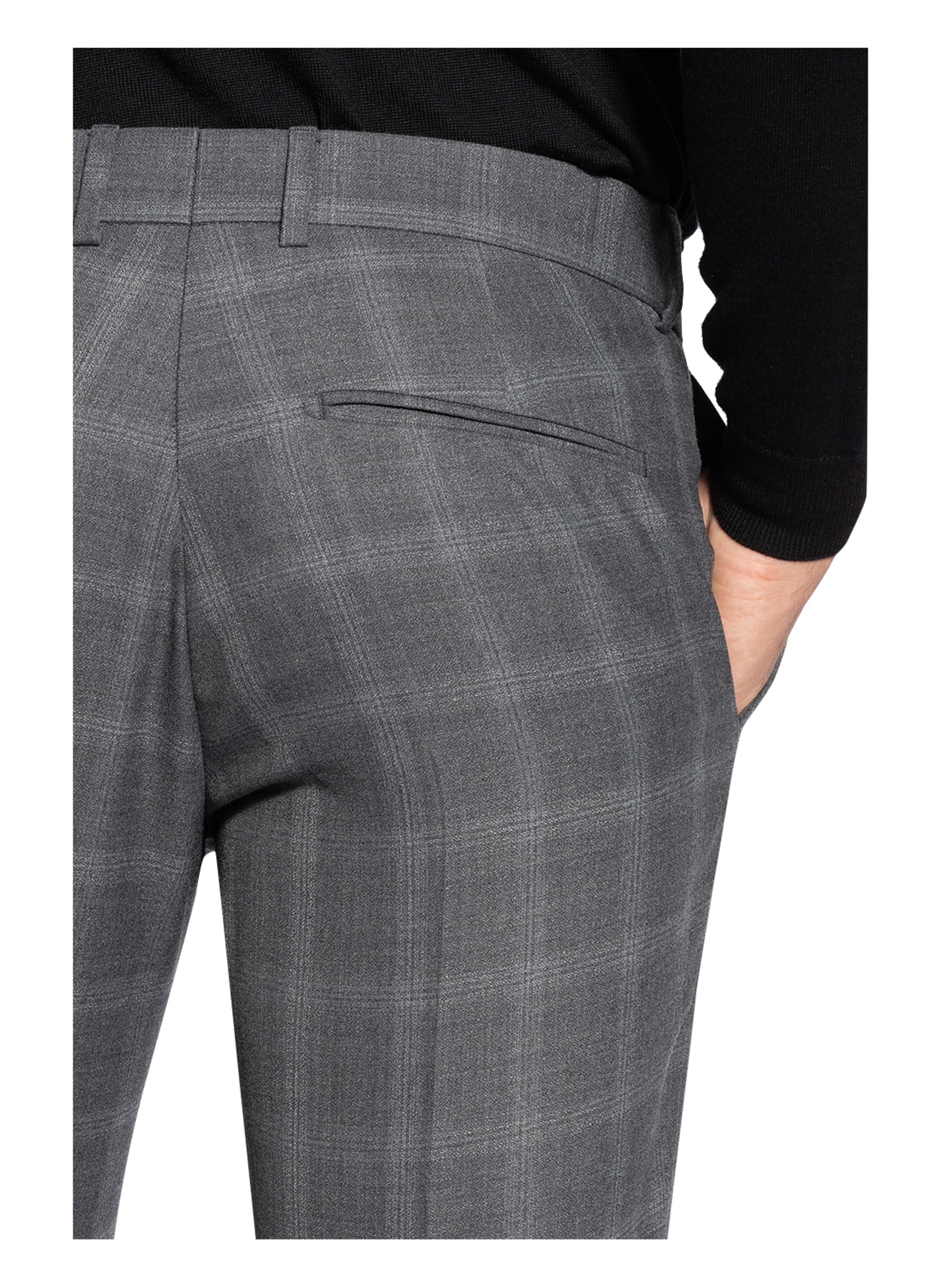 TIGER OF SWEDEN Kalhoty ke kombinování TORDON Extra Slim Fit, Barva: ŠEDÁ (Obrázek 6)