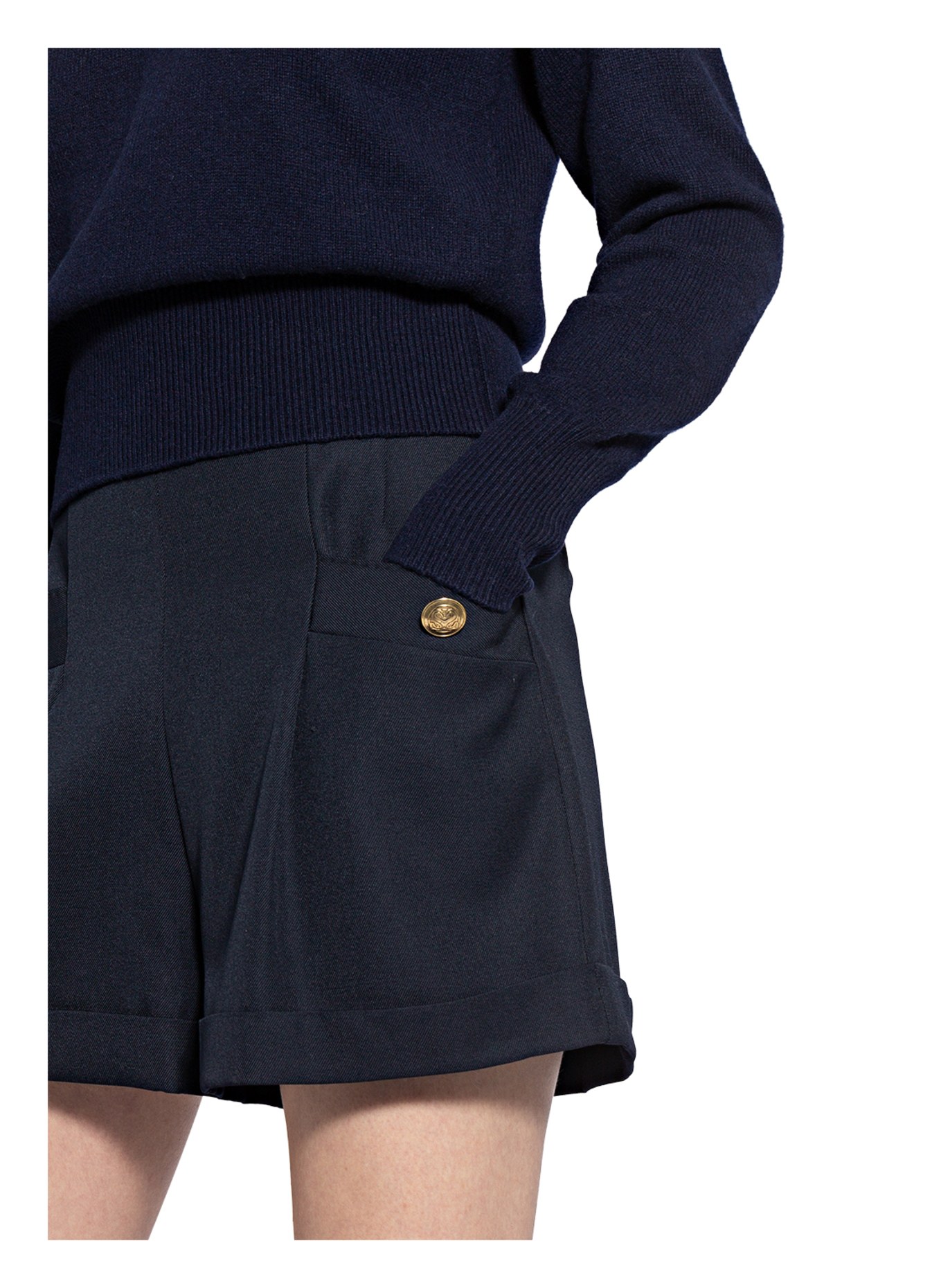 SANDRO Shorts, Farbe: DUNKELBLAU (Bild 5)