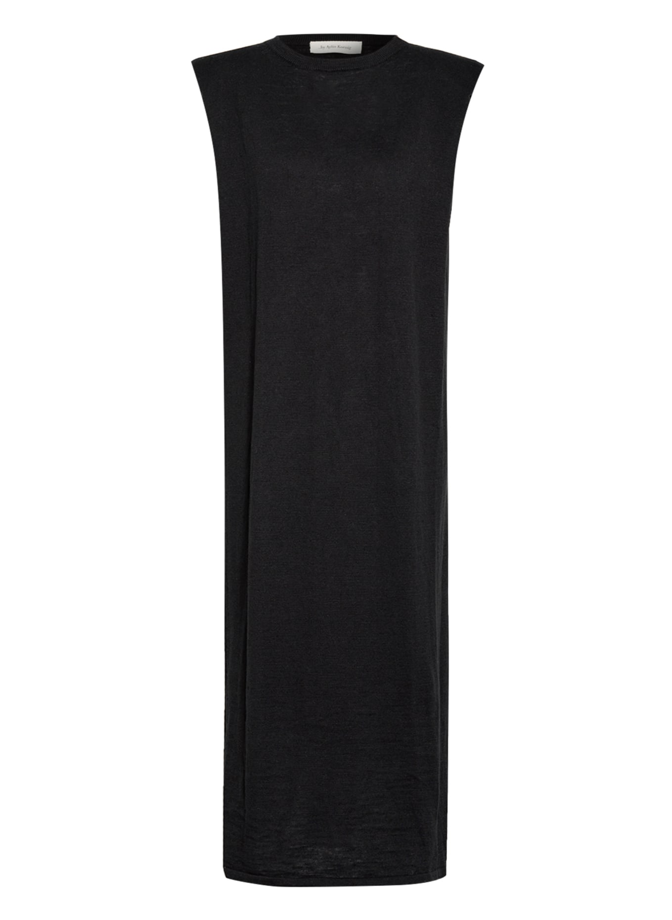 by Aylin Koenig Knit dress DEBBIE with linen, Color: BLACK (Image 1)
