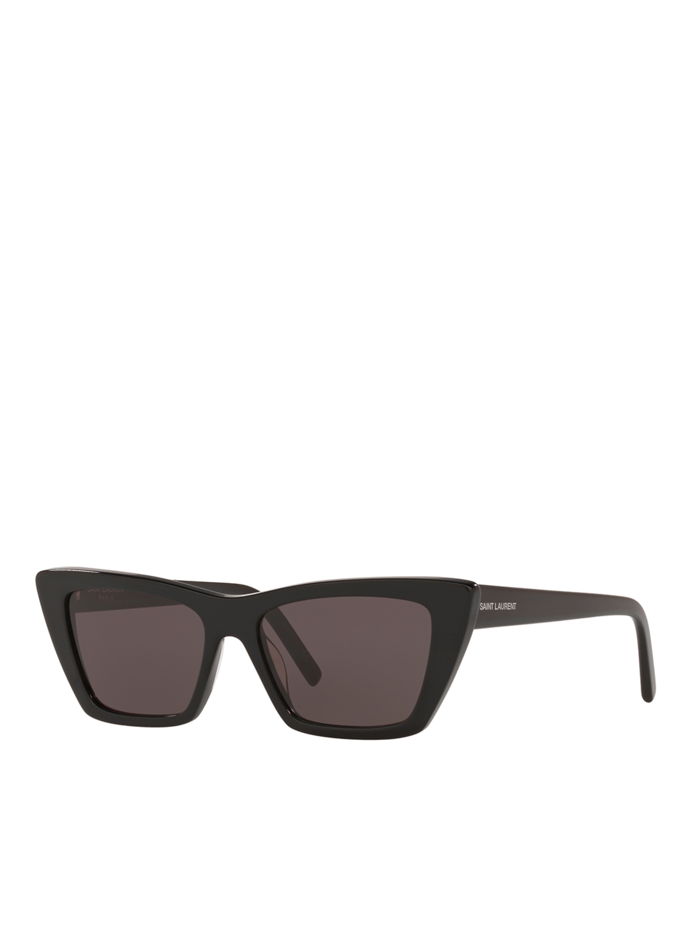 SAINT LAURENT Rectangular sunglasses, Color: 1330L1 - BLACK/ GRAY (Image 1)