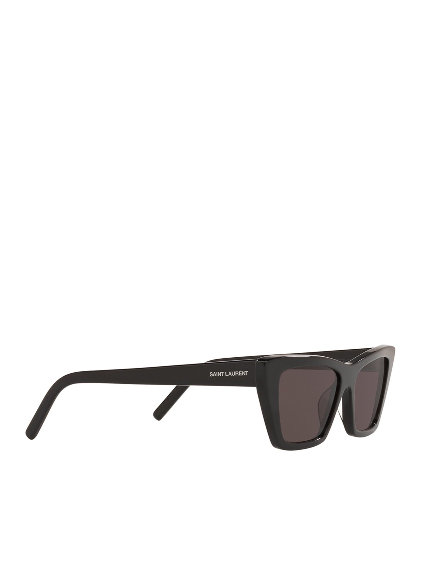 SAINT LAURENT Rectangular sunglasses, Color: 1330L1 - BLACK/ GRAY (Image 3)