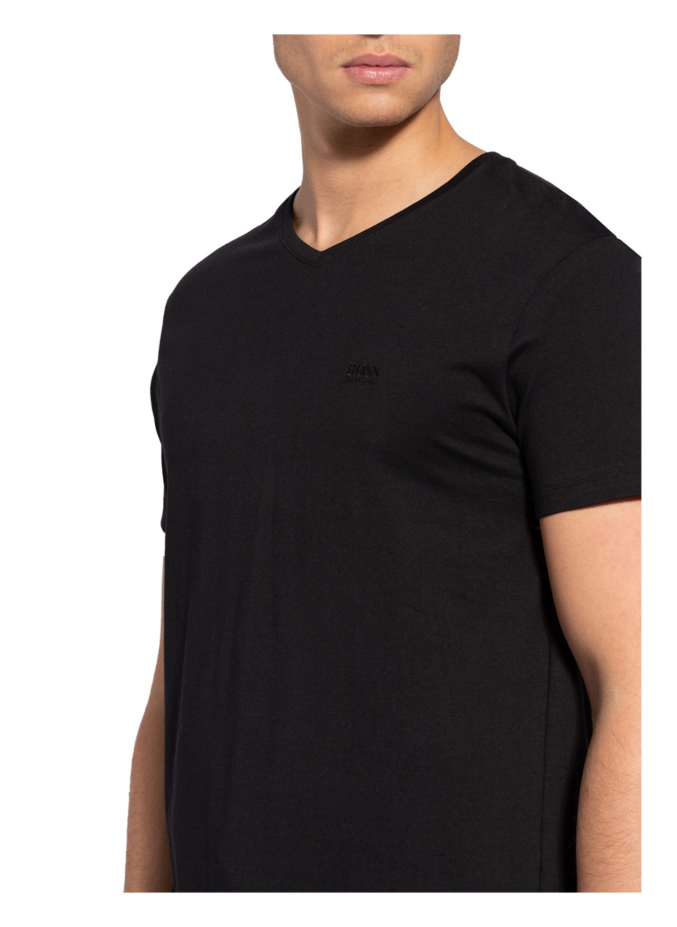 2er-Pack T-Shirts BOSS in schwarz