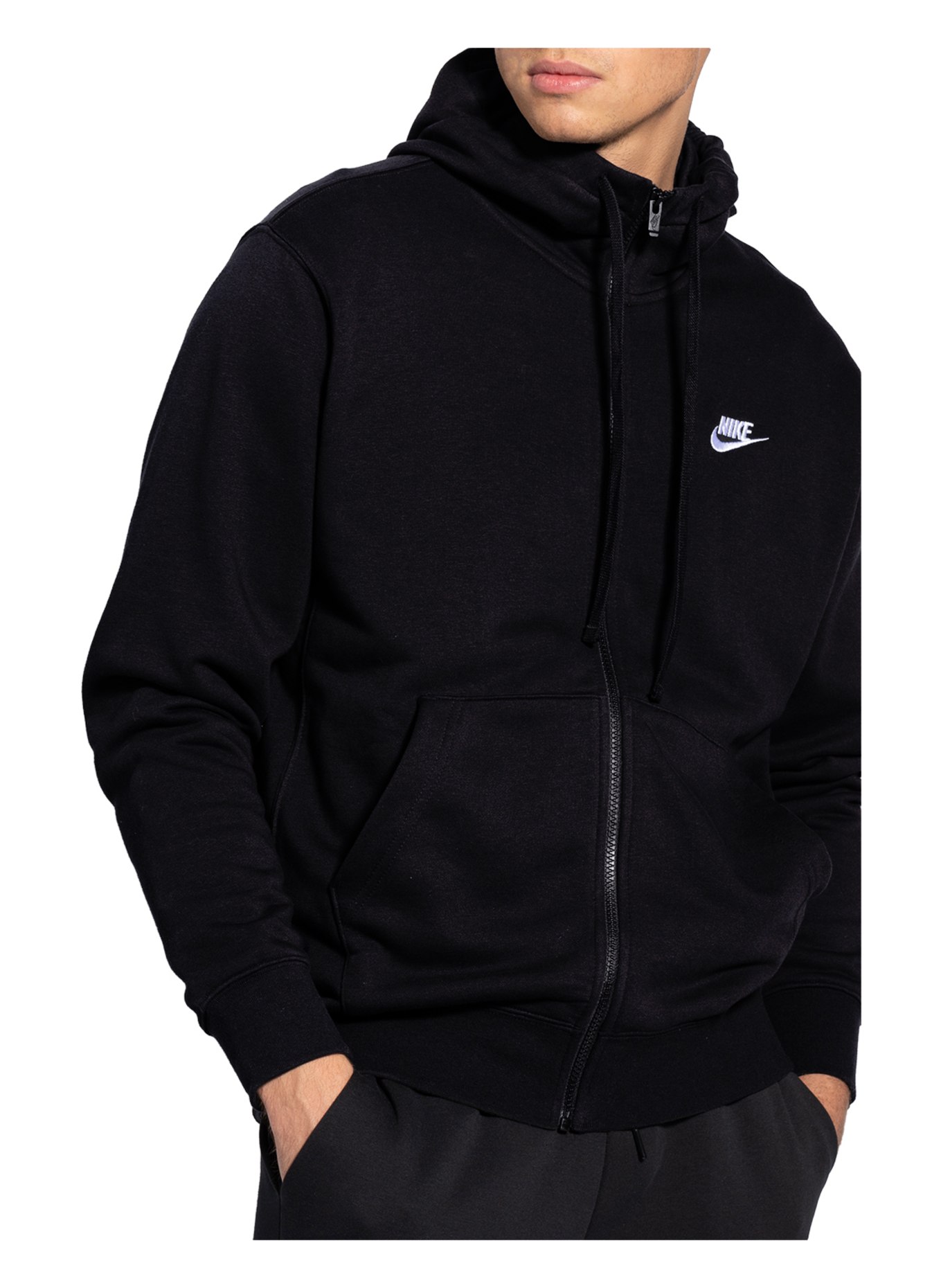 Nike Sweat jacket , Color: BLACK (Image 7)
